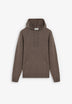 SWEATER COM CAPUZ DE LÃ