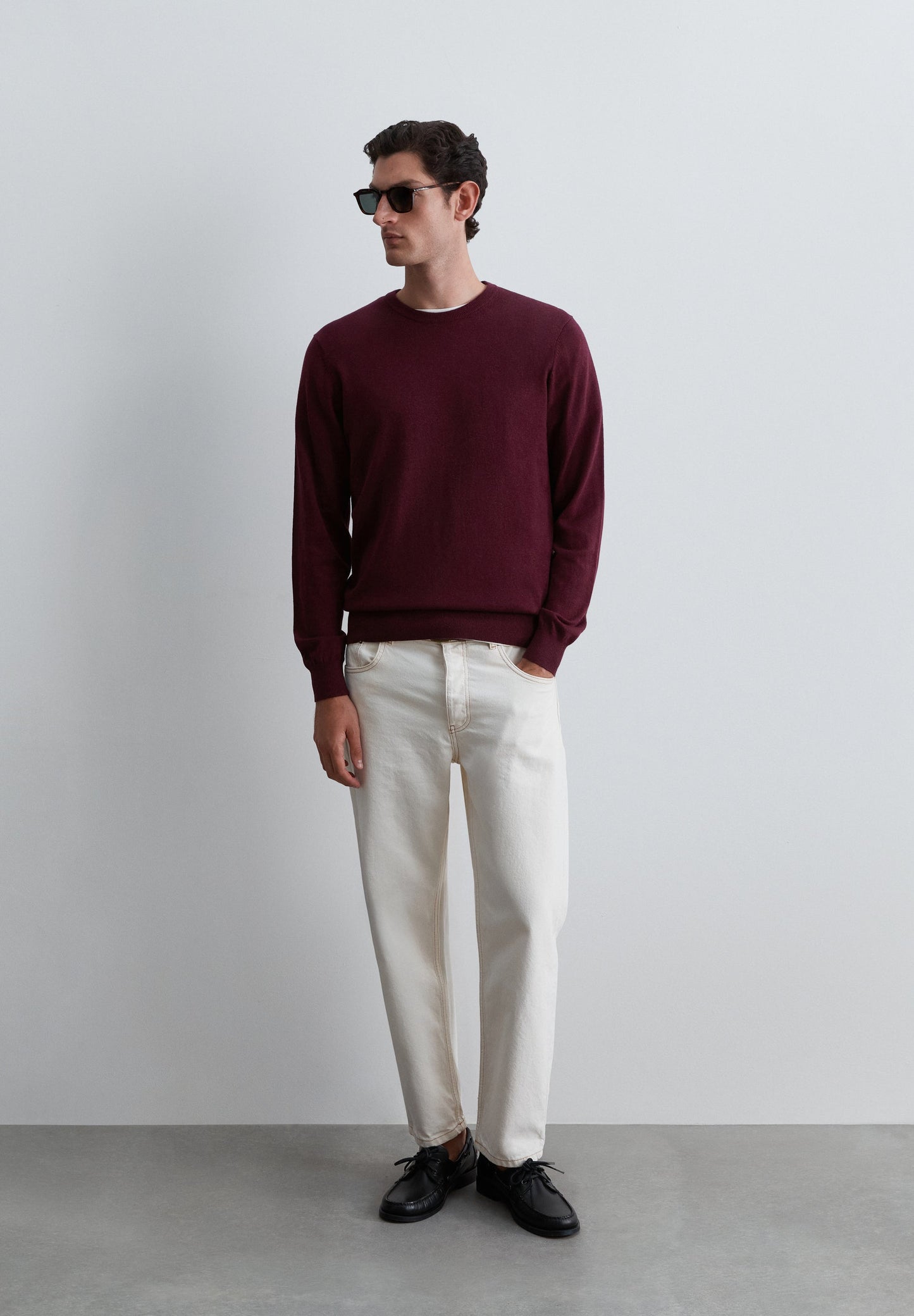 CAMISOLA MALHA DECOTE REDONDO