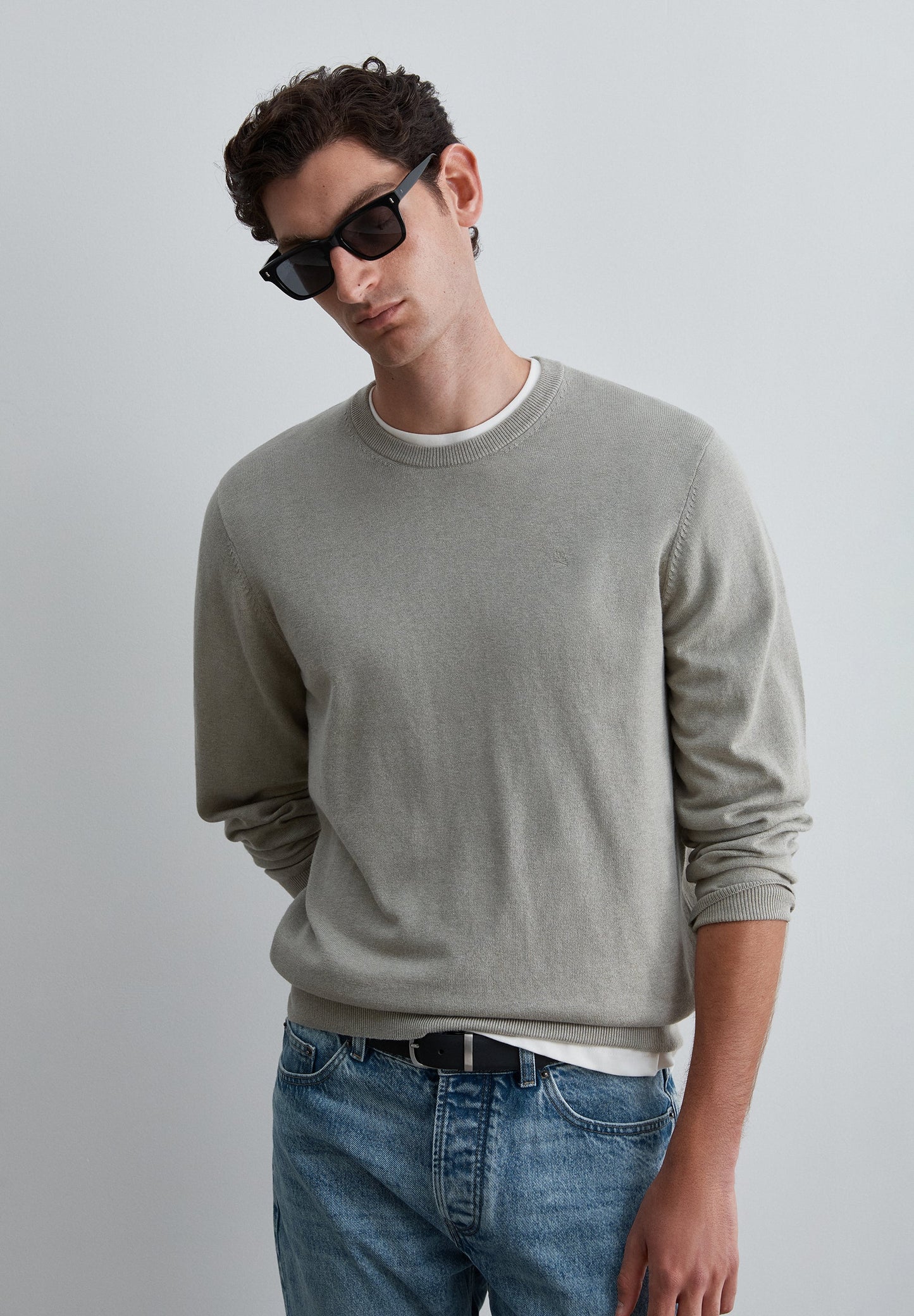 CAMISOLA MALHA DECOTE REDONDO