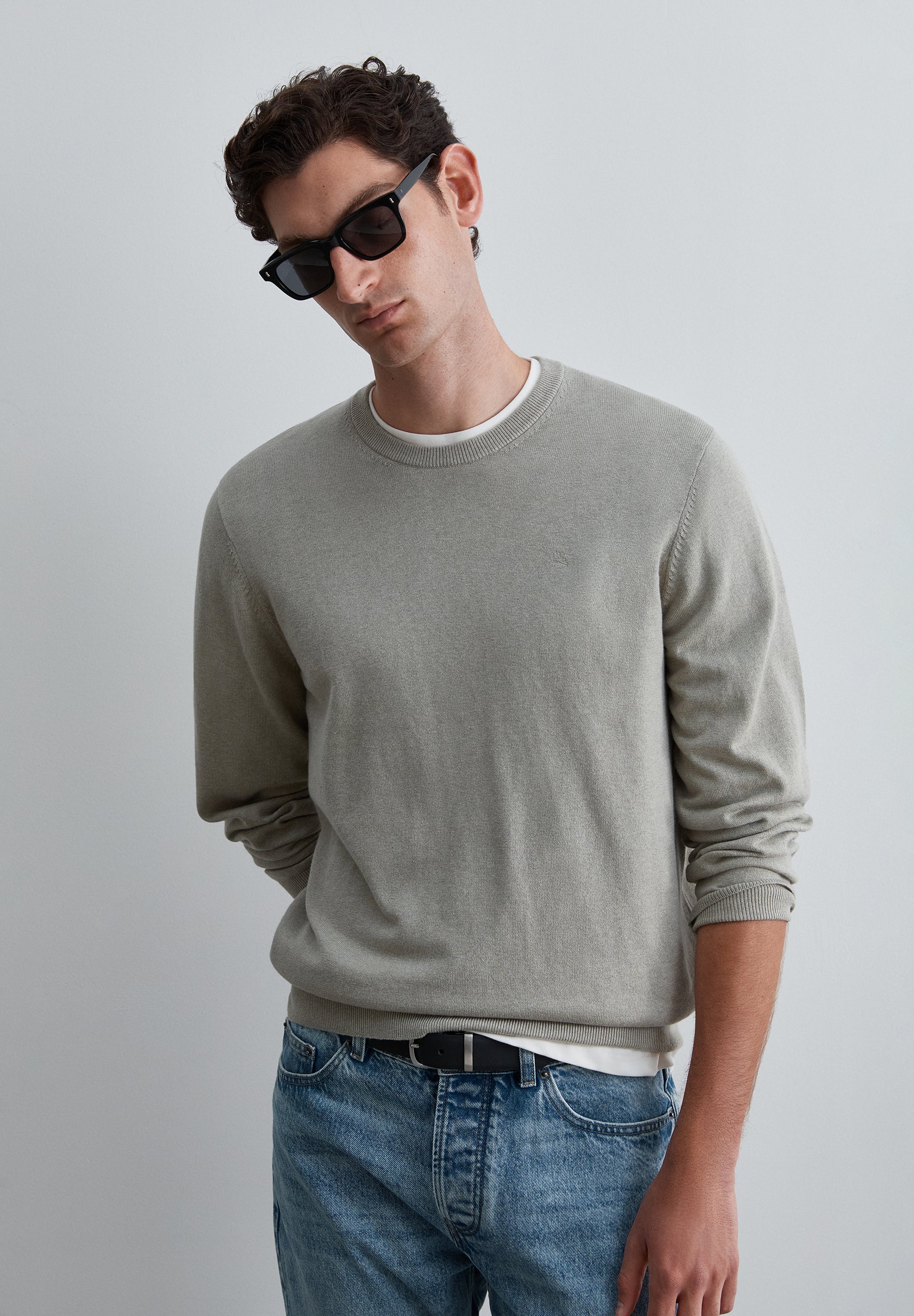 CAMISOLA MALHA DECOTE REDONDO
