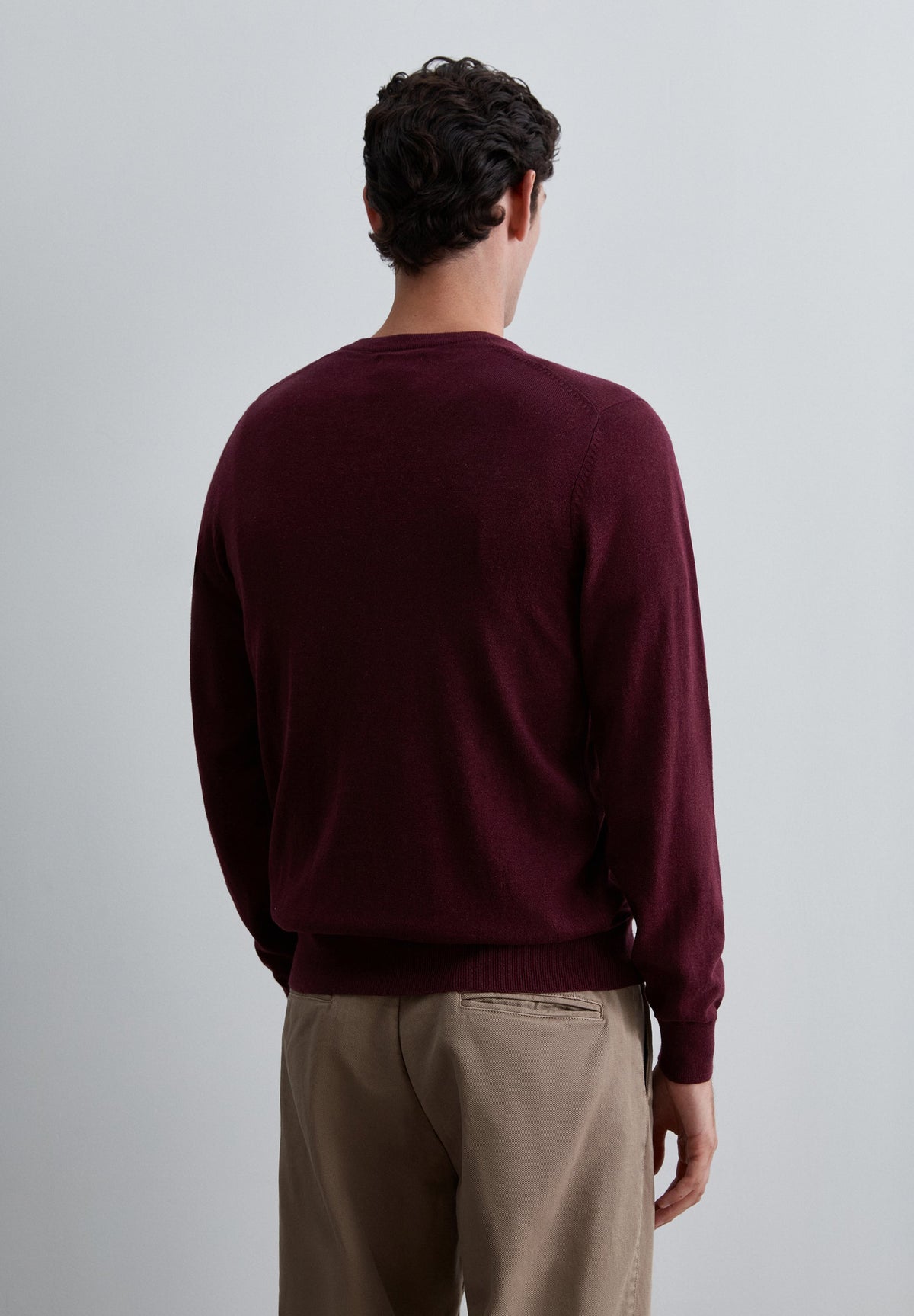 CAMISOLA MALHA COM DECOTE EM V