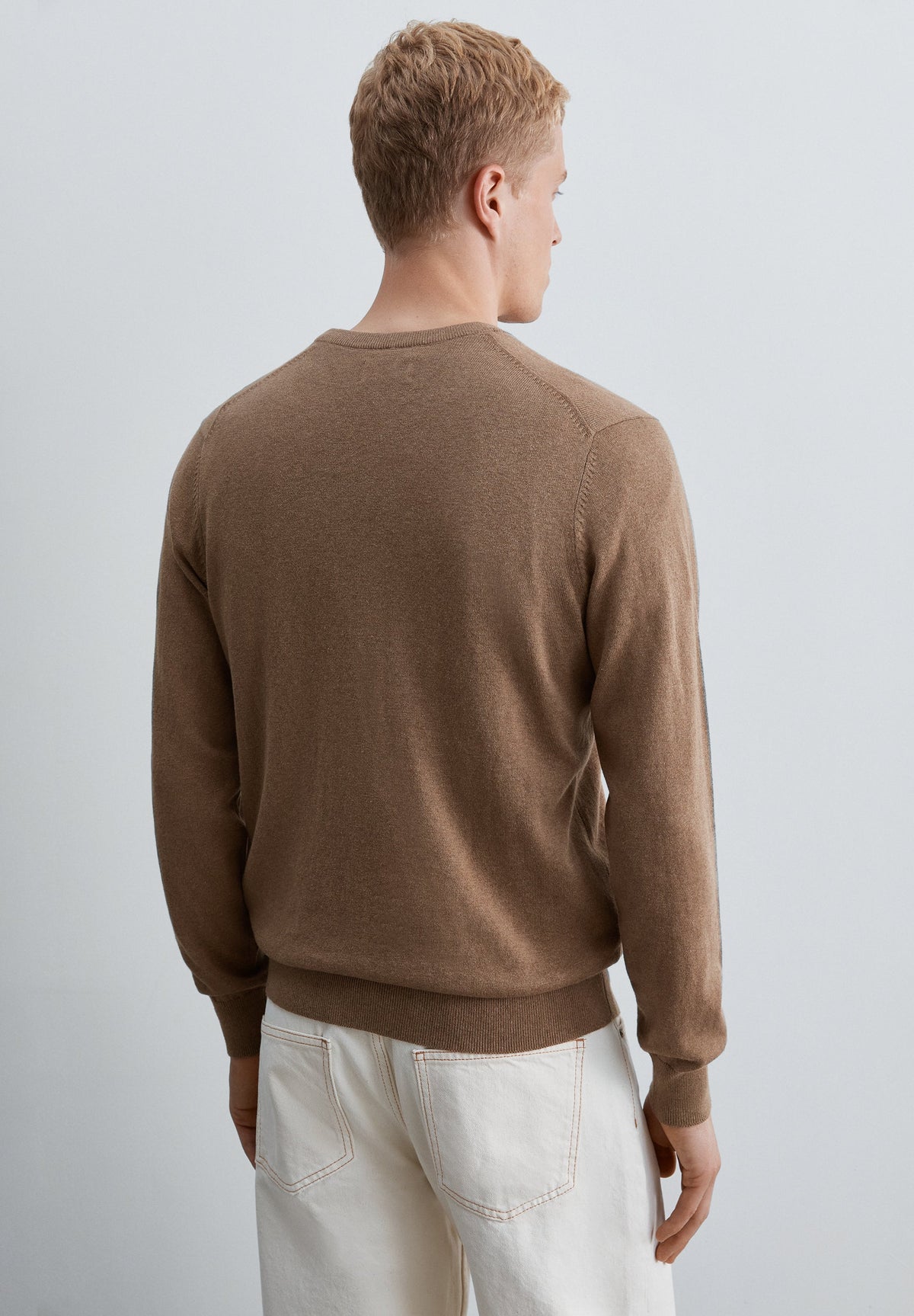 CAMISOLA MALHA COM DECOTE EM V