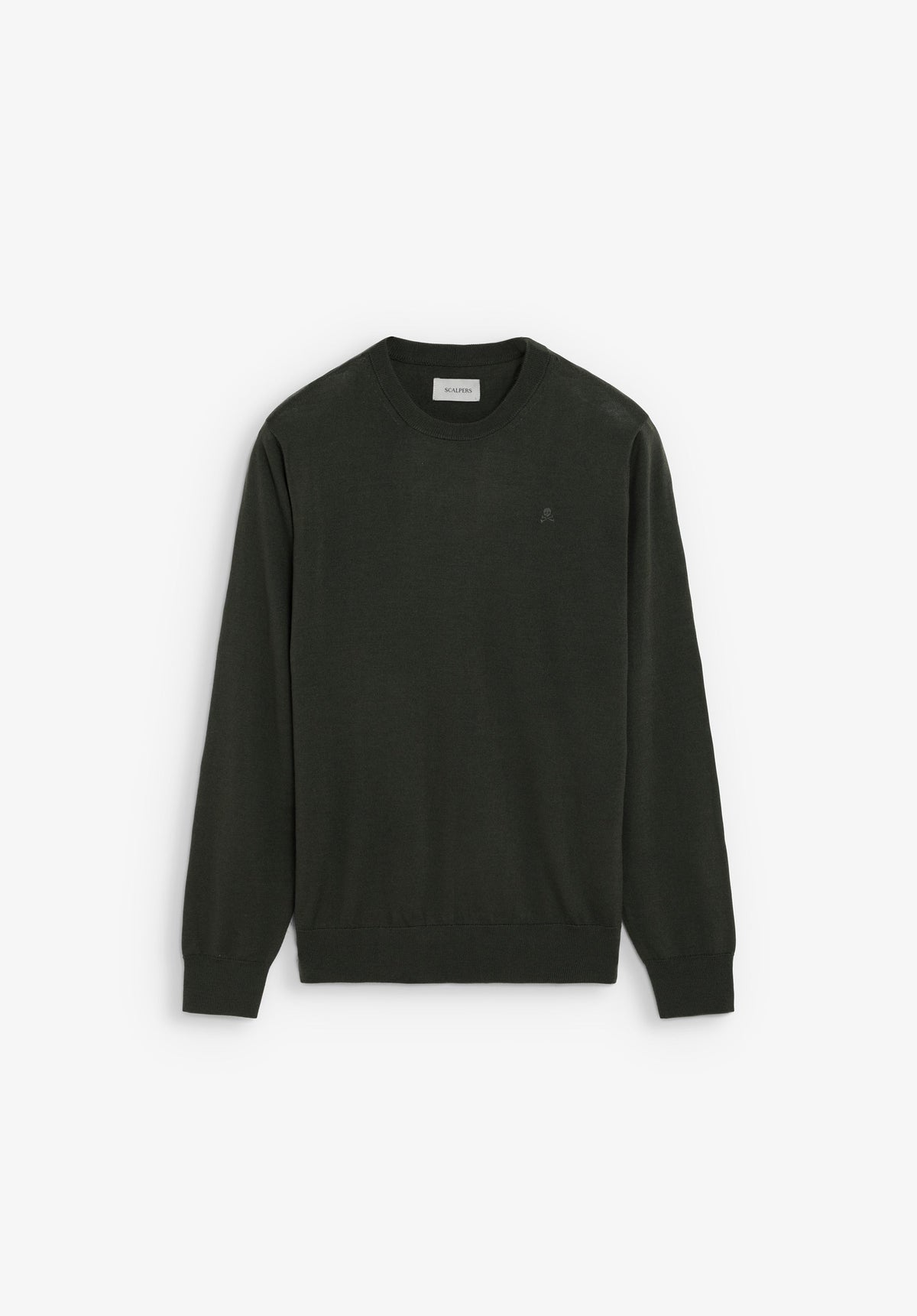 SWEATER DE LÃ COM DECOTE REDONDO