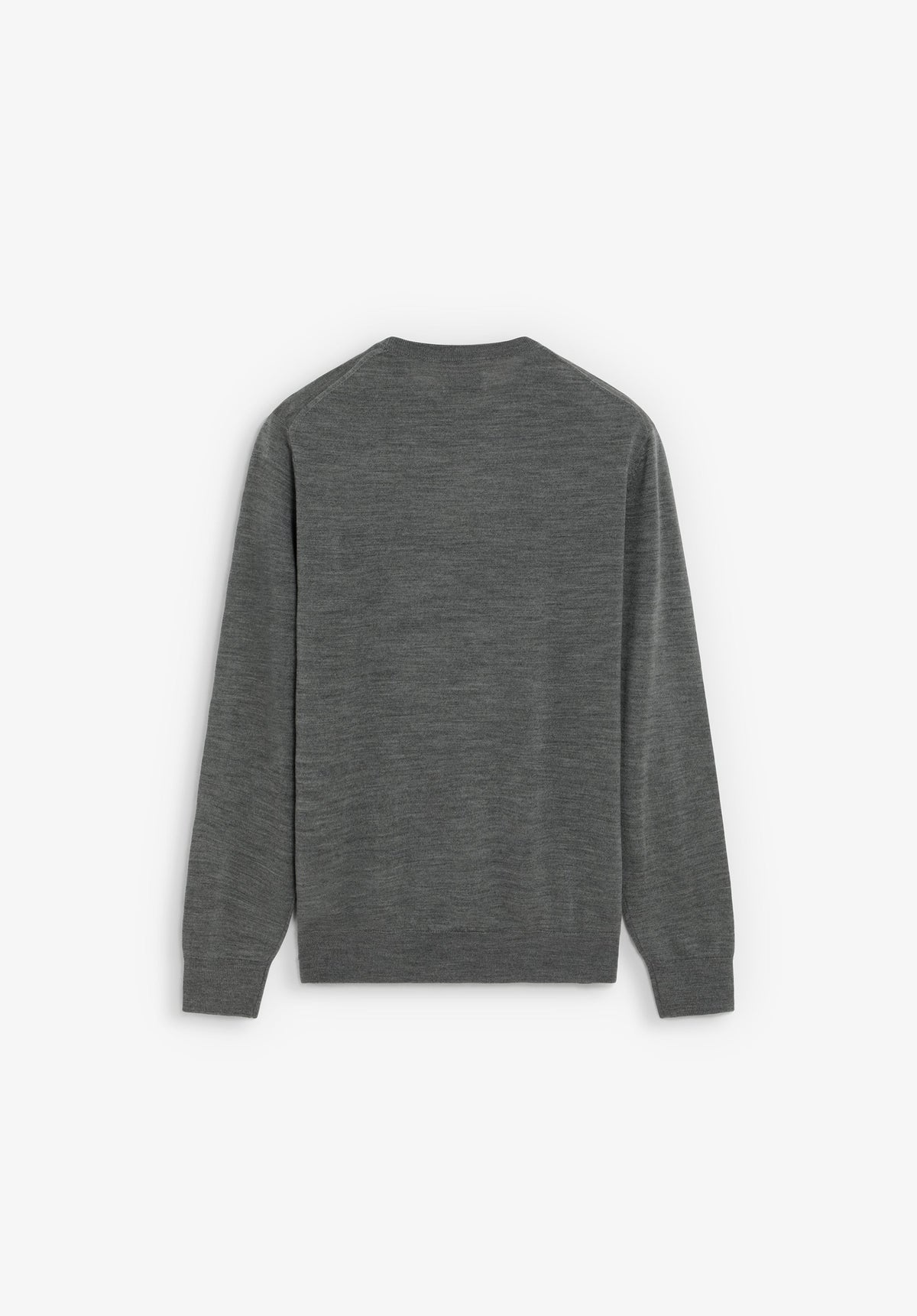 SWEATER DE LÃ COM DECOTE REDONDO