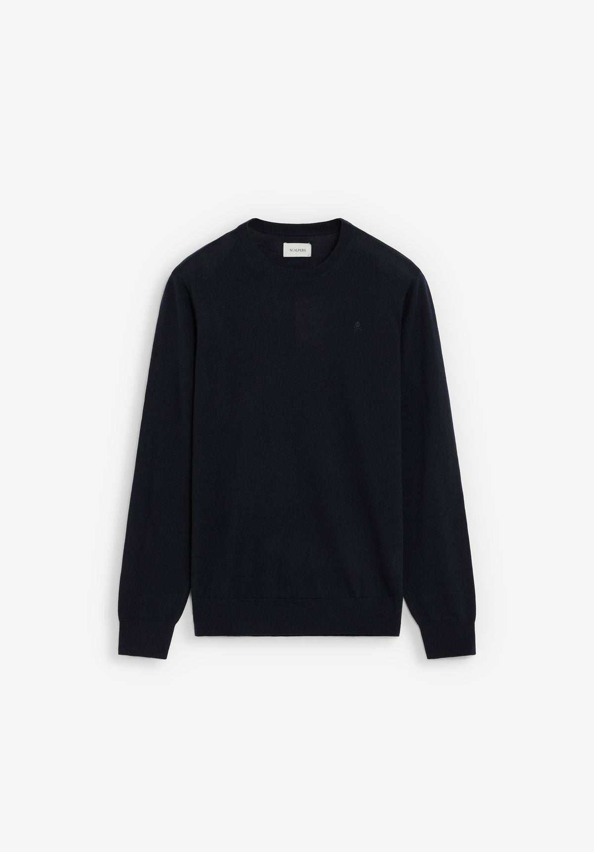 SWEATER DE LÃ COM DECOTE REDONDO