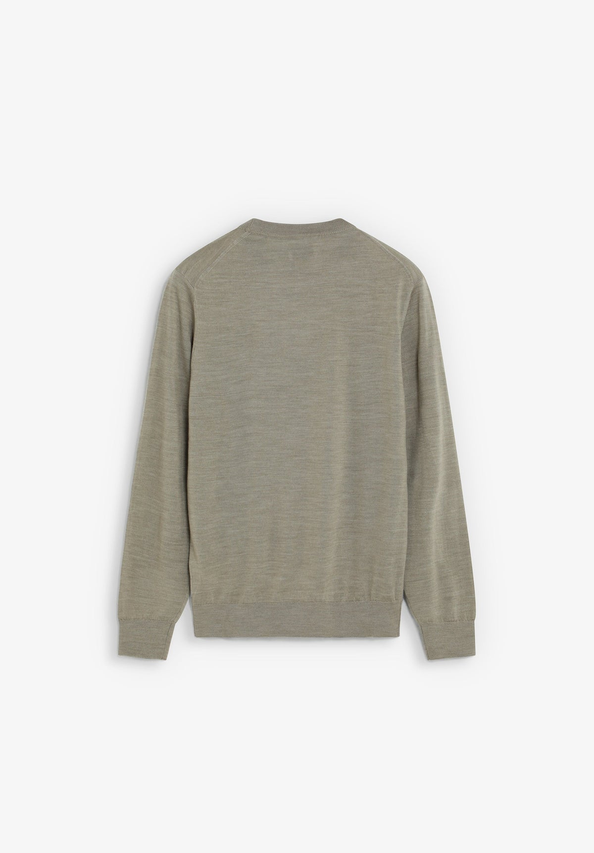 SWEATER DE LÃ COM DECOTE REDONDO