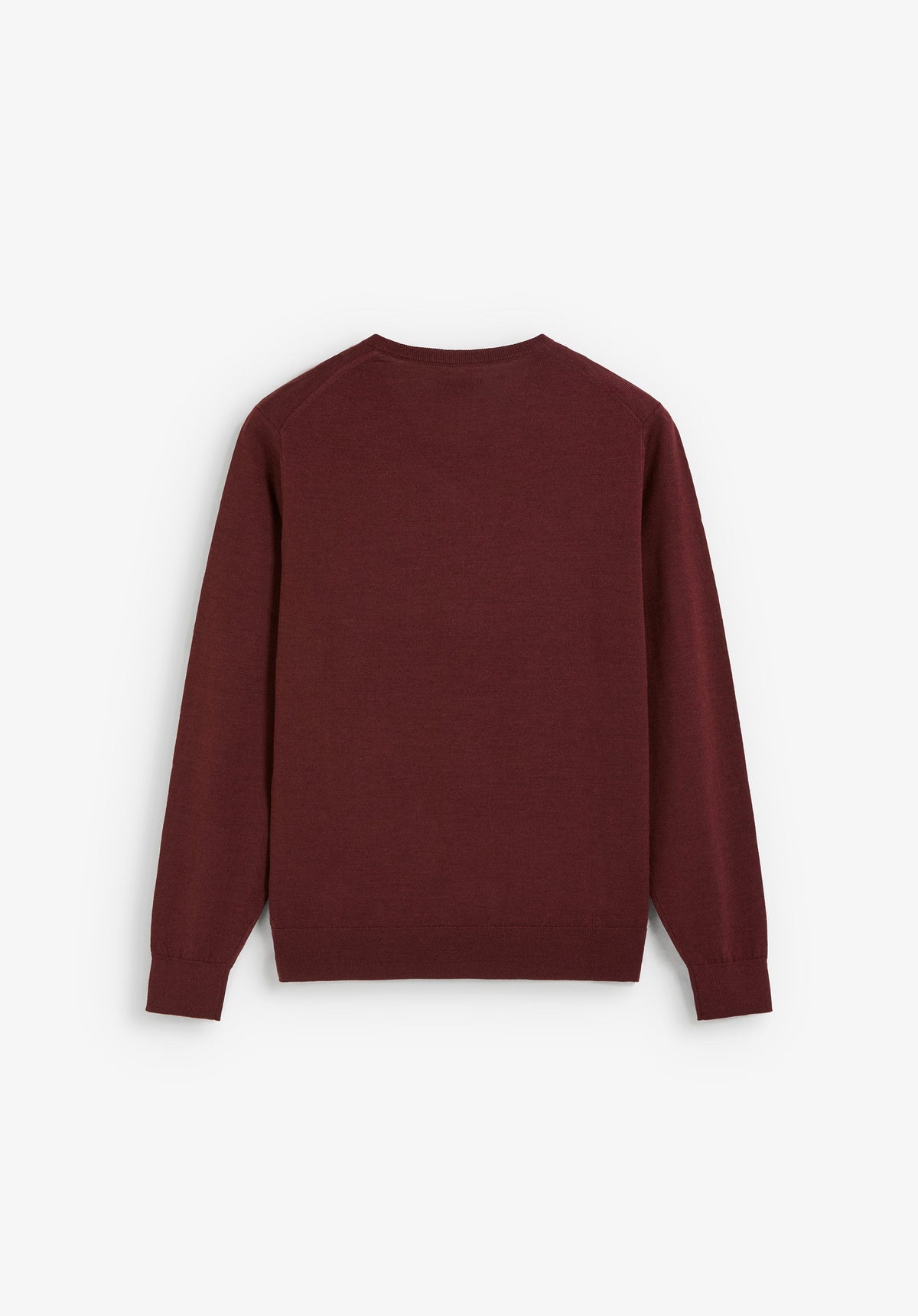 SWEATER DE LÃ COM DECOTE EM V