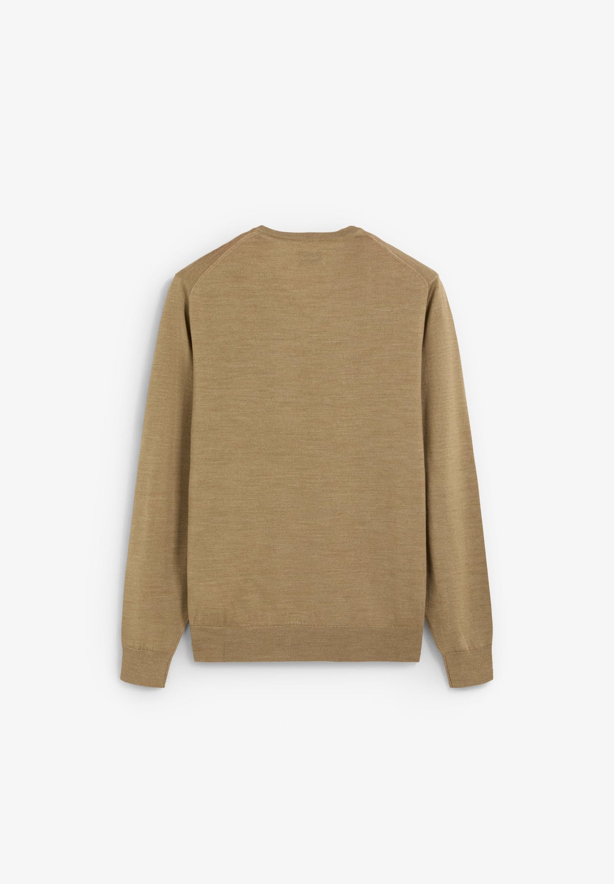 SWEATER DE LÃ COM DECOTE EM V