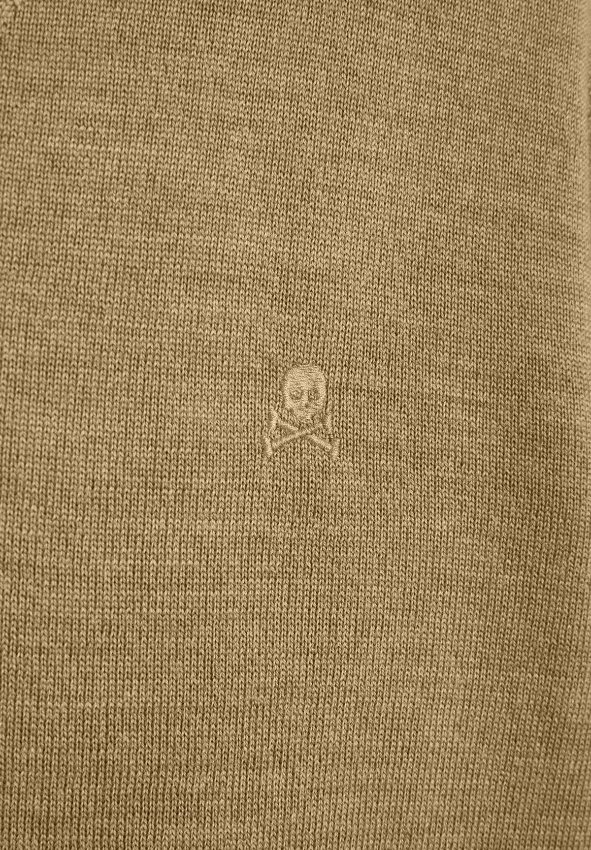 SWEATER DE LÃ COM DECOTE EM V