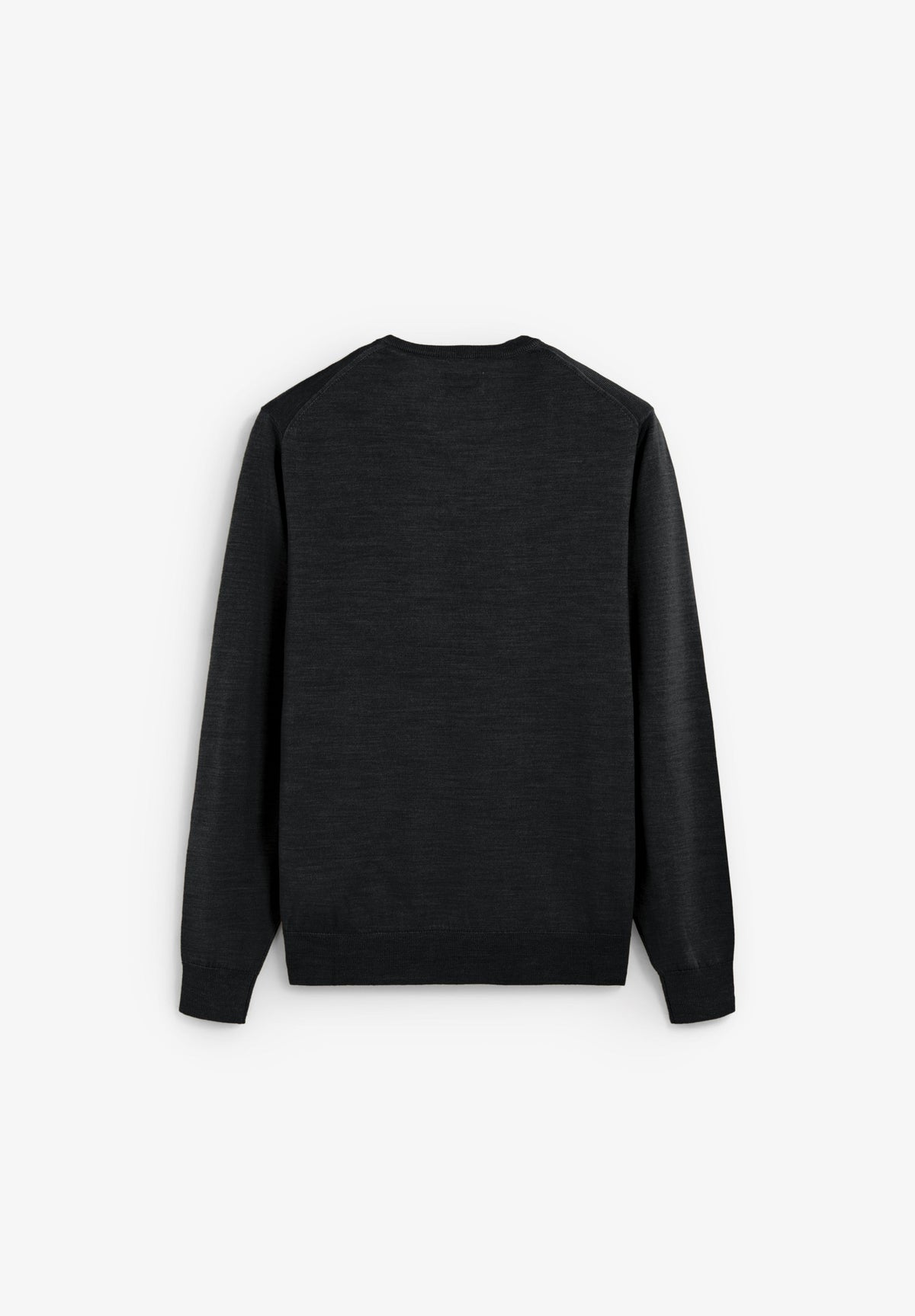 SWEATER DE LÃ COM DECOTE EM V
