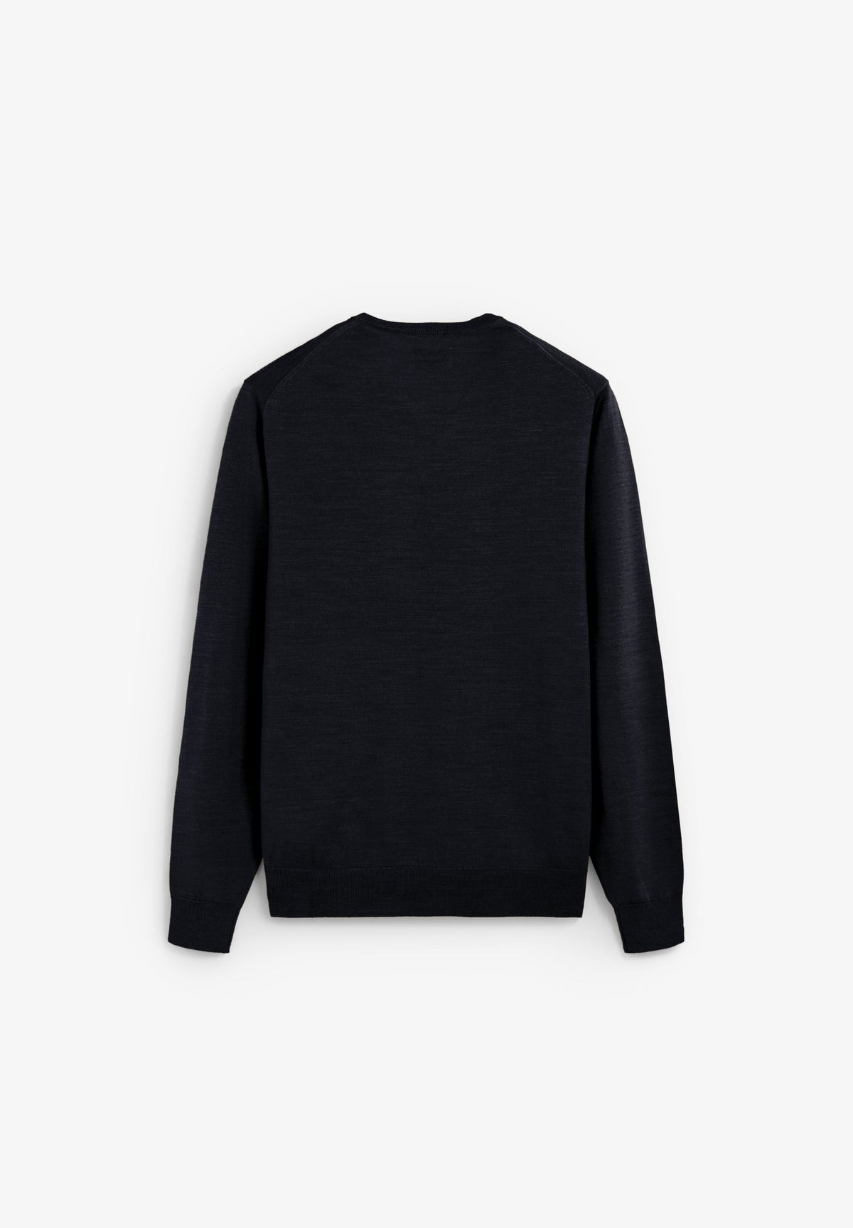 SWEATER DE LÃ COM DECOTE EM V