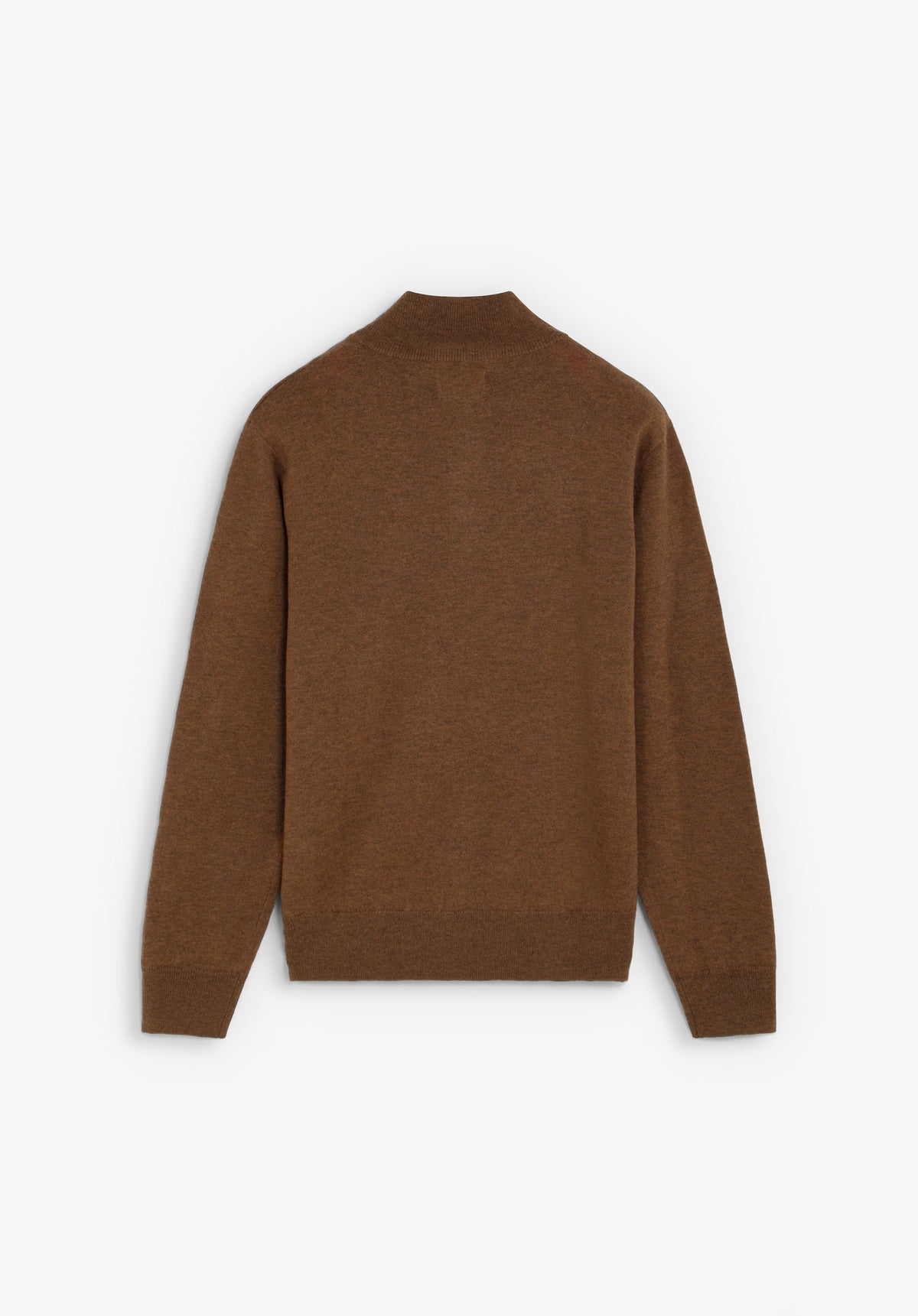SWEATER DE LÃ COM MEIO FECHO