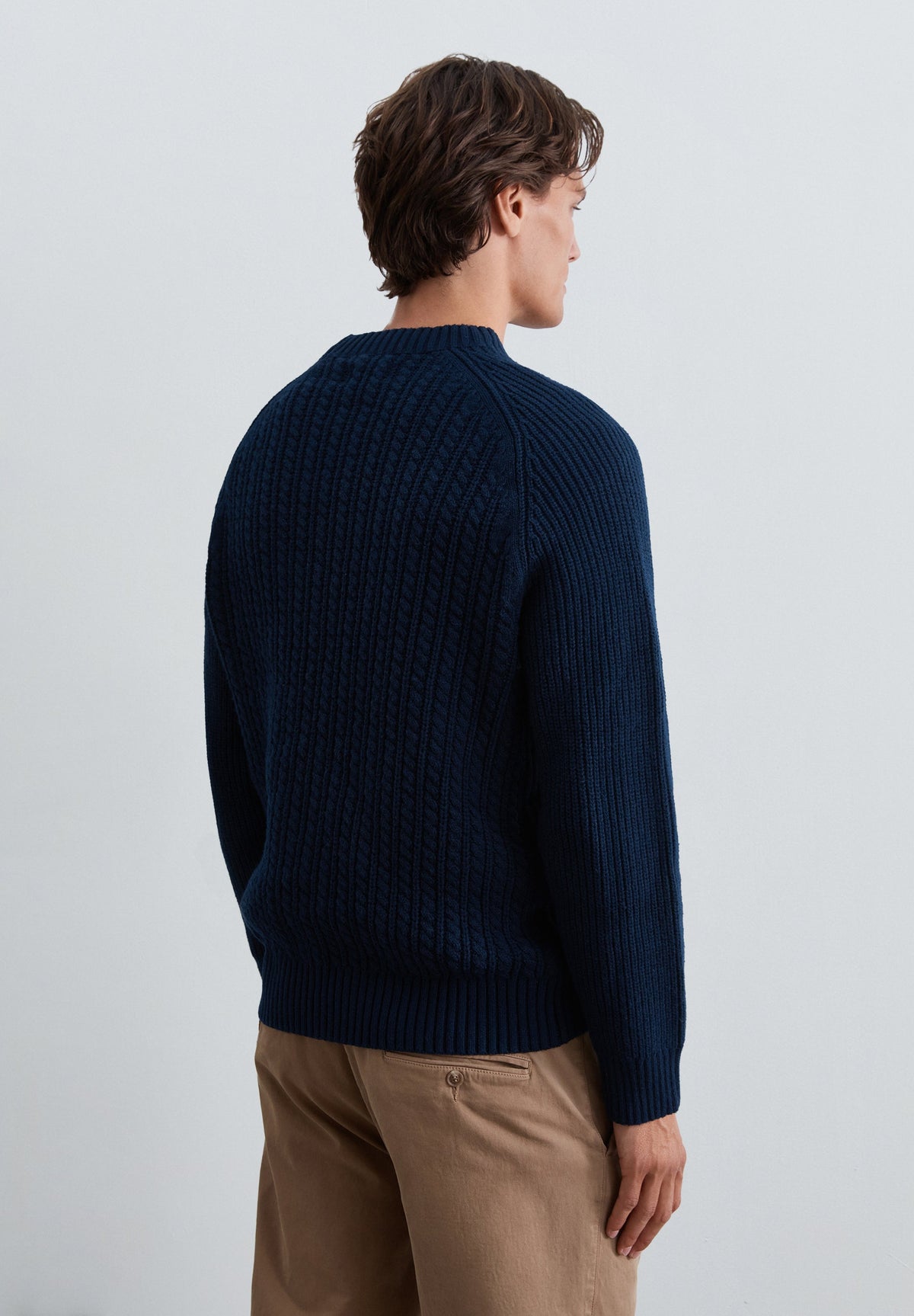SWEATER DE MALHA TRANÇADA