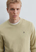SWEATER DE MALHA COM MISTURA DE ALGODÃO