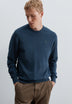 SWEATER DE MALHA COM MISTURA DE ALGODÃO