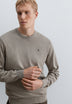 SWEATER DE MALHA COM MISTURA DE ALGODÃO