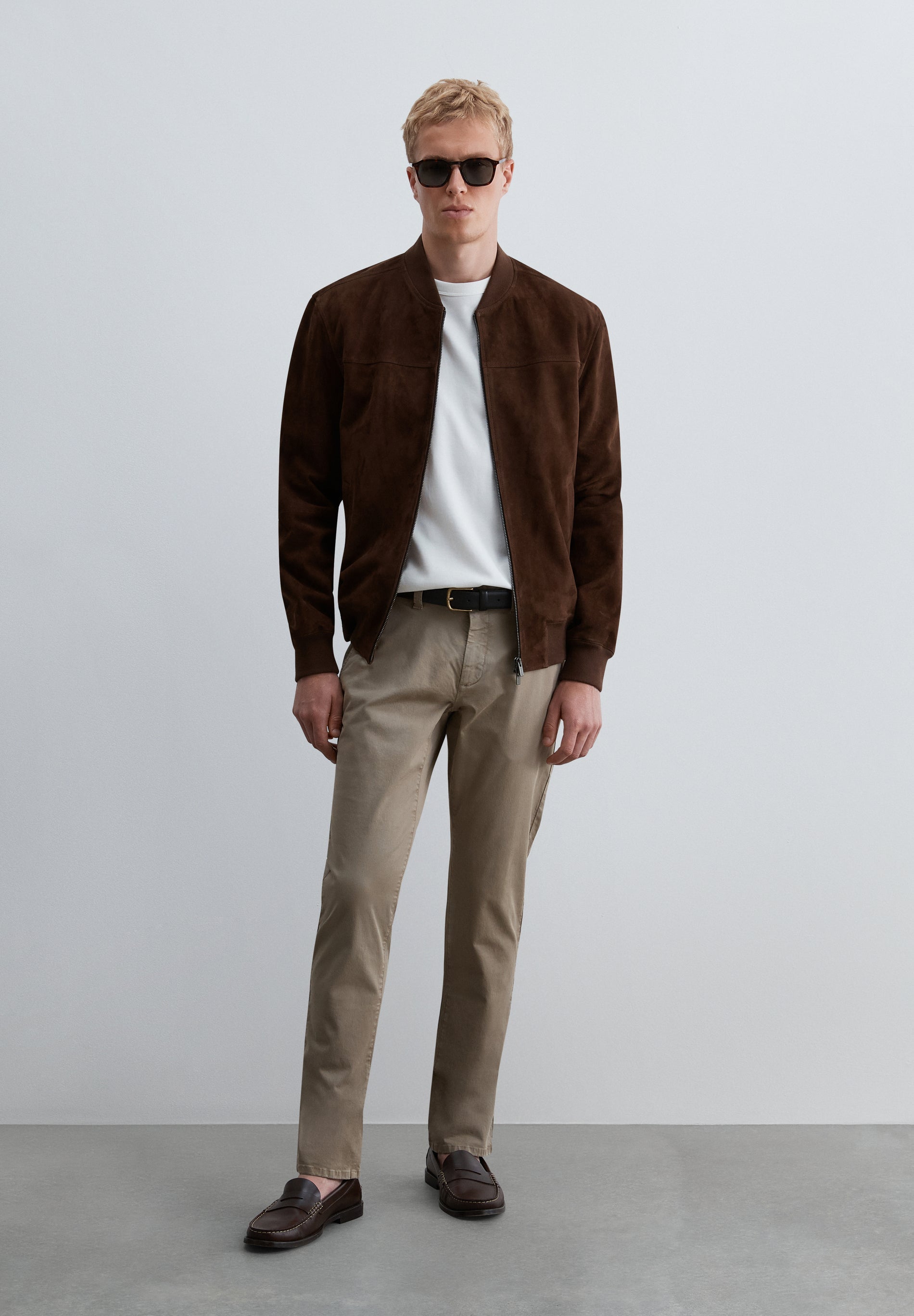 CALÇAS CHINO REGULAR FIT