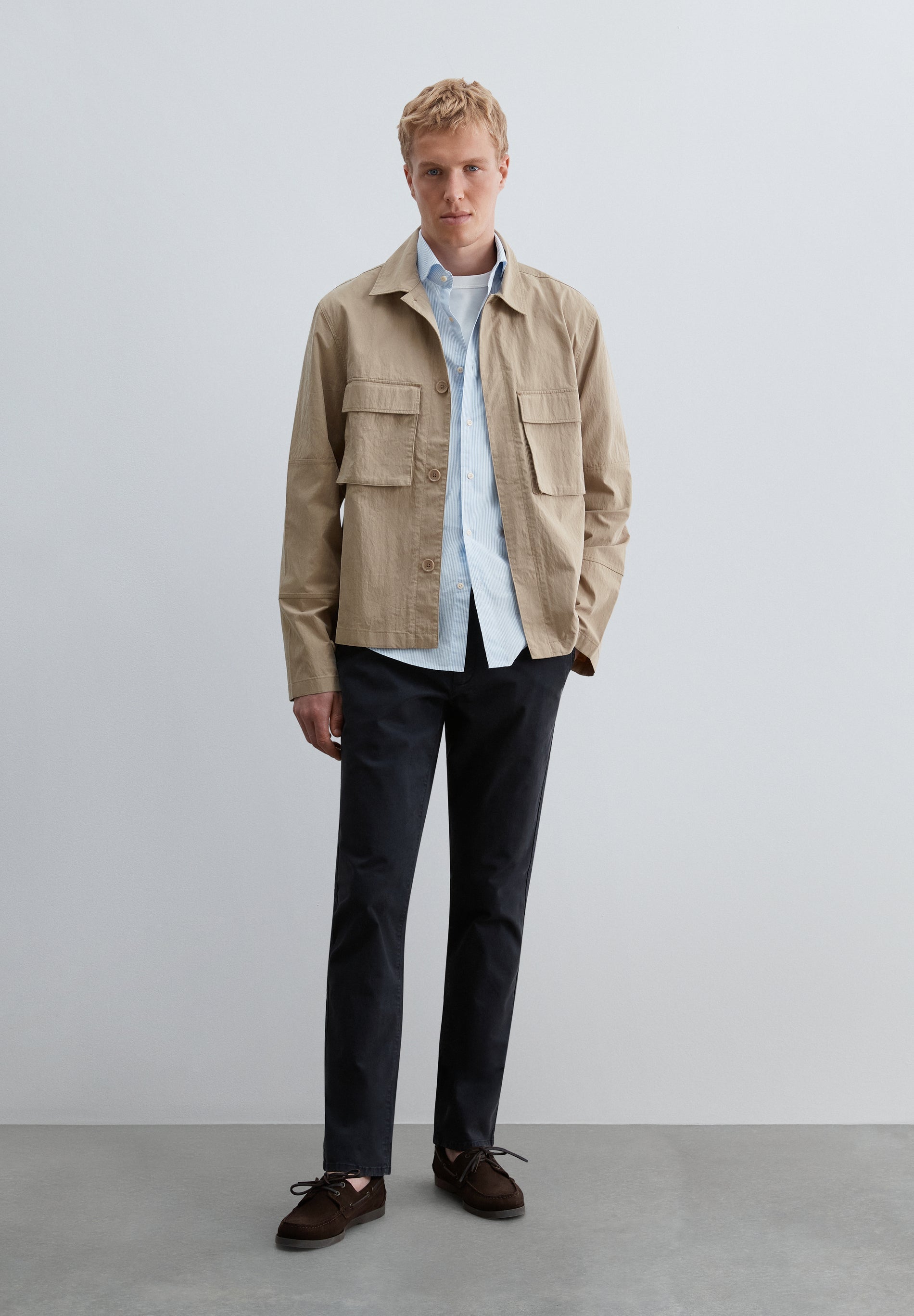 CALÇAS CHINO REGULAR FIT
