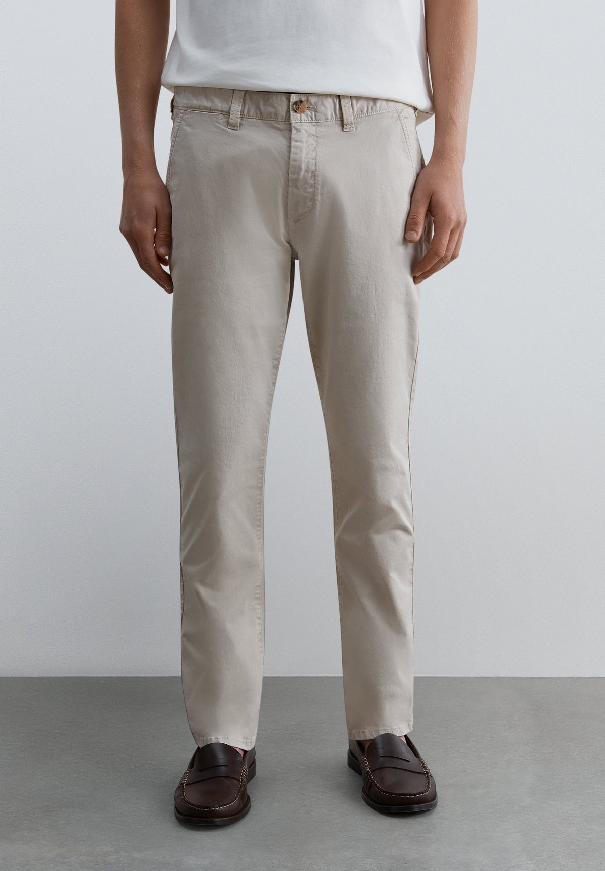CALÇAS CHINO SLIM FIT