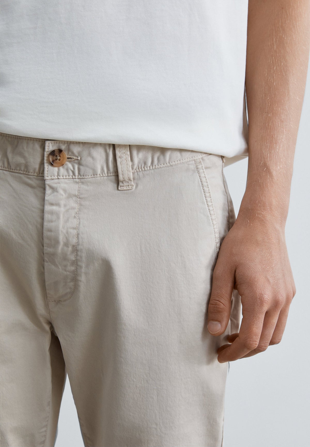 CALÇAS CHINO SLIM FIT
