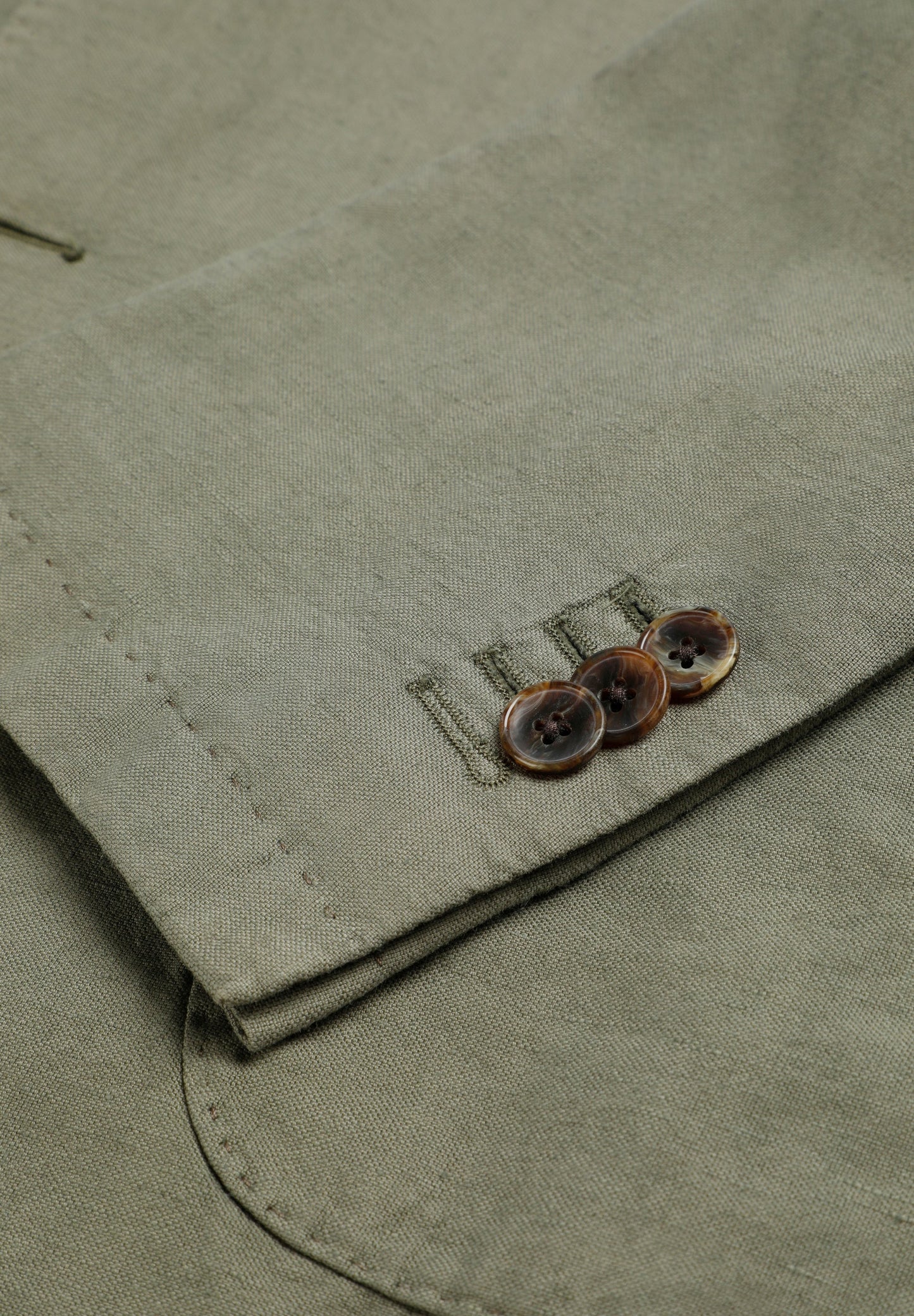 SCDUOMO LINEN SUIT BLAZER