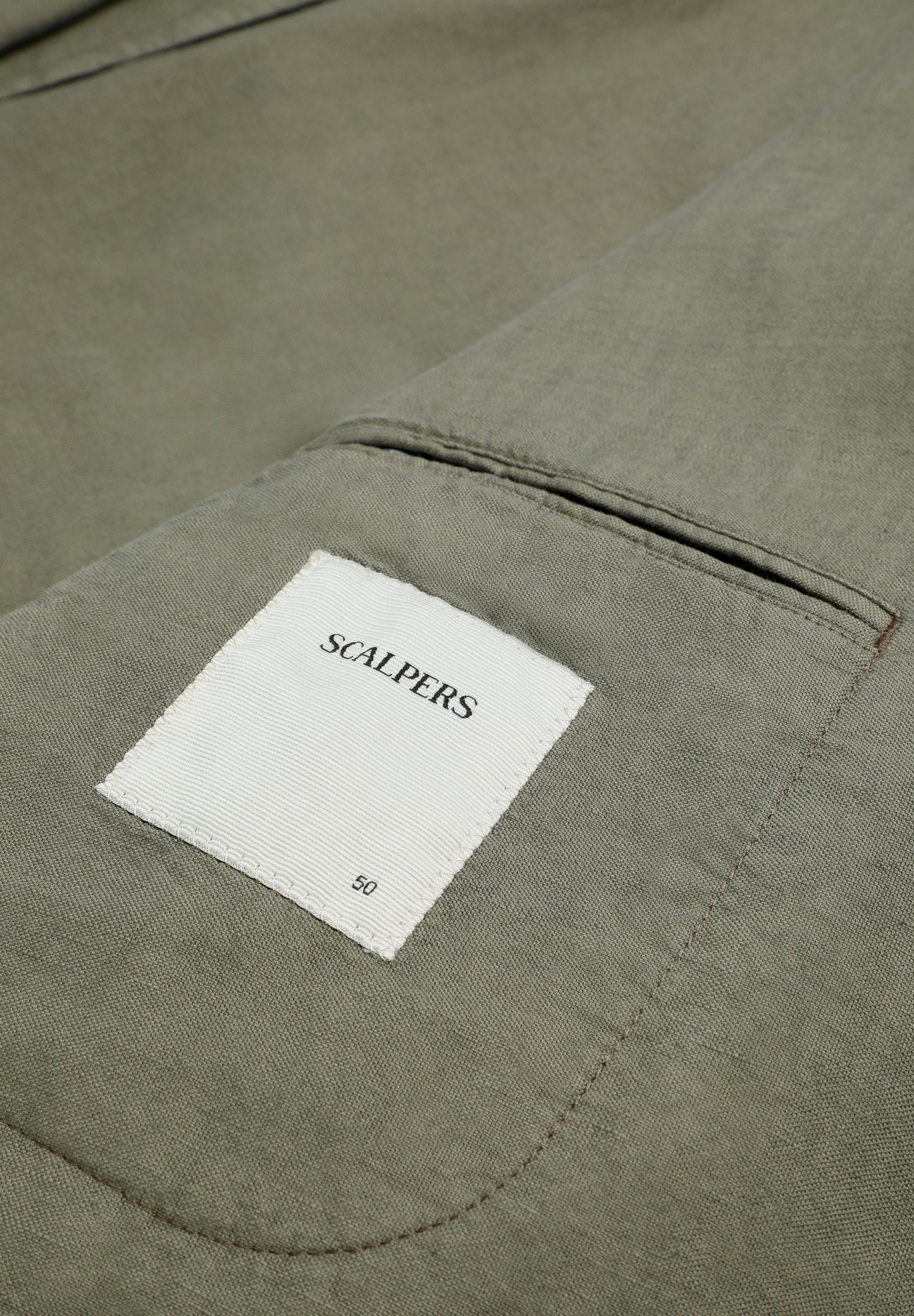 SCDUOMO LINEN SUIT BLAZER