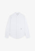 SCSTRIPED LINEN MAO SHIRT