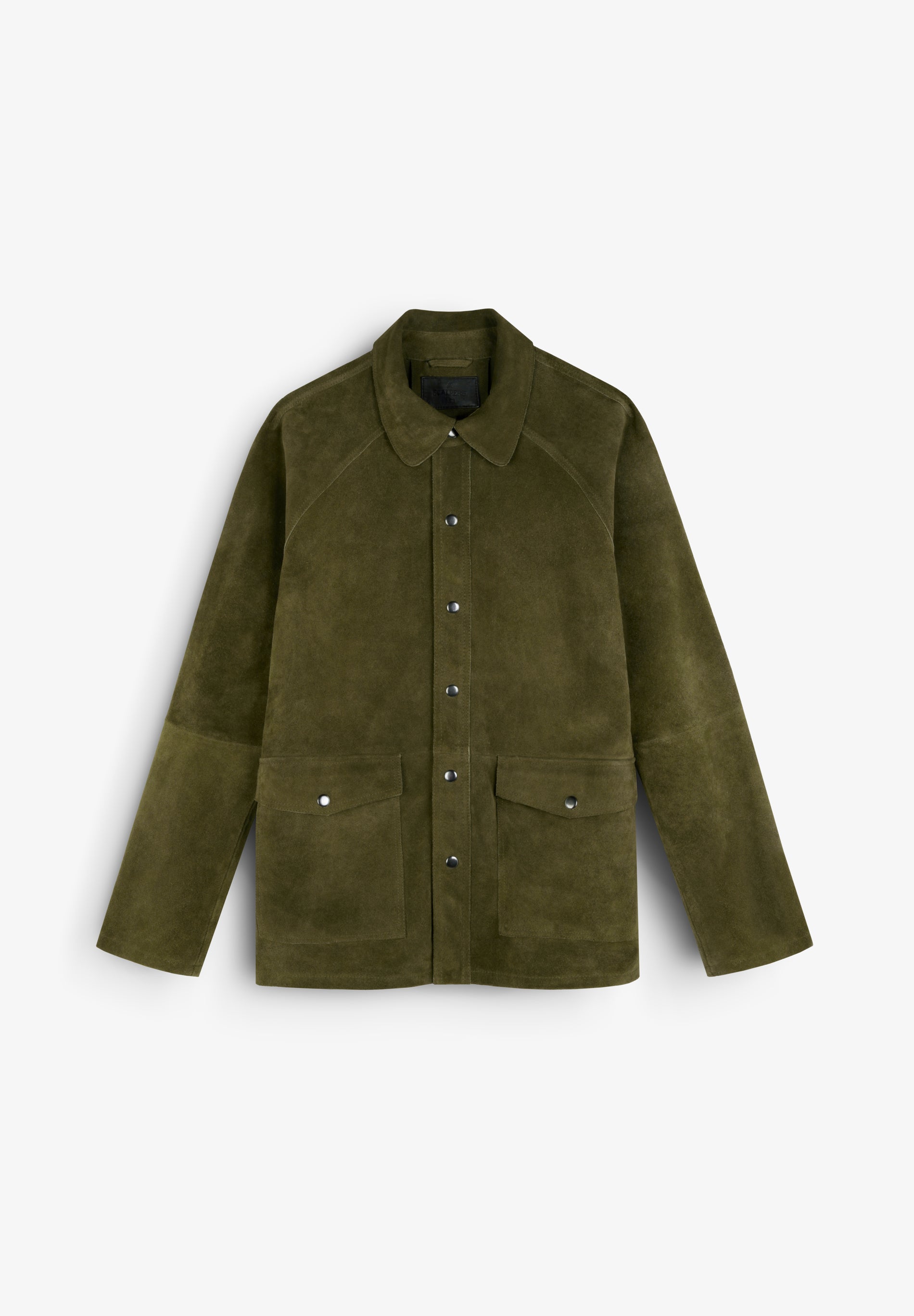 CARDIGAN DE PELE COM BOLSOS PLACKET