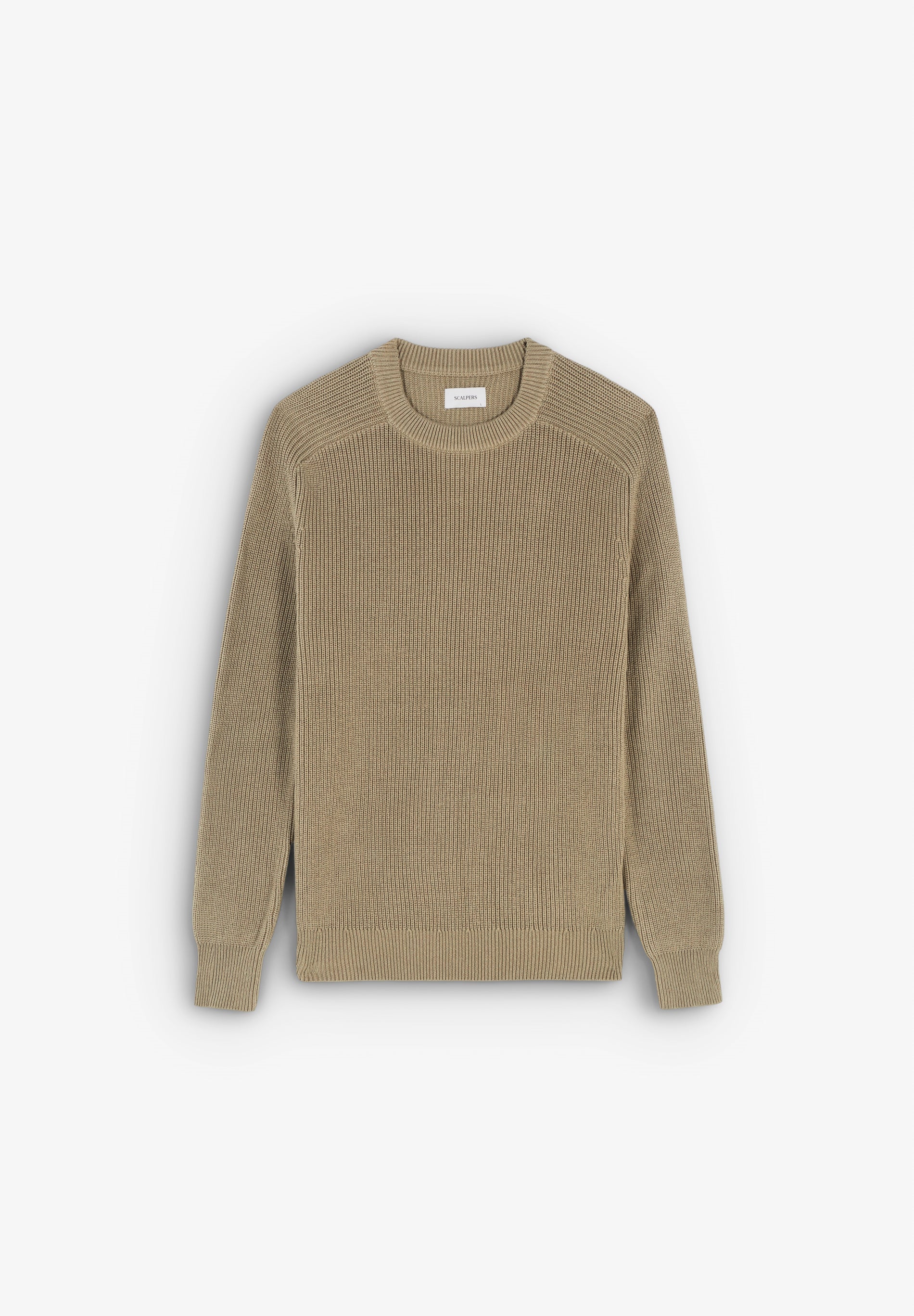 SWEATER EM MALHA DE ALGODÃO