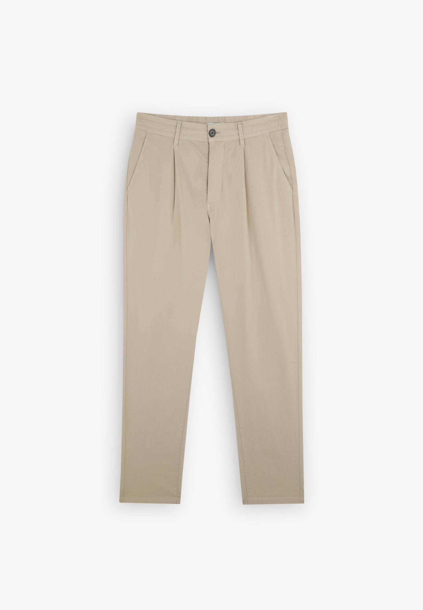 CALÇAS CHINOS COM PREGAS