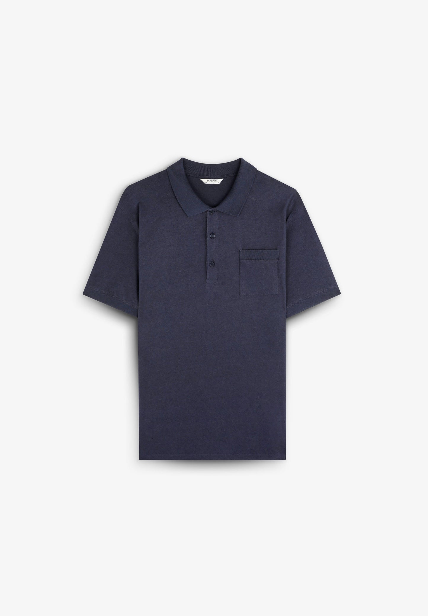 CAMISA POLO COM BOLSO FRONTAL