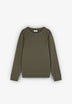 SWEATSHIRT BÁSICA COM SKULL BORDADA