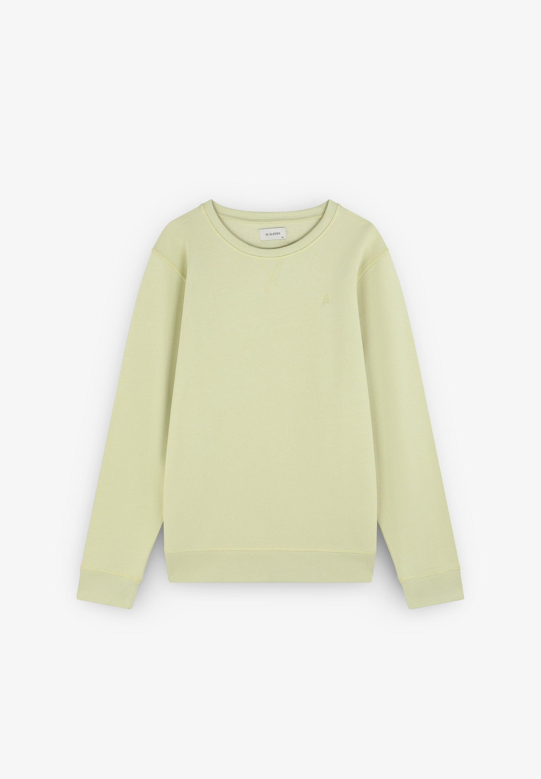 SWEATSHIRT BÁSICA COM SKULL BORDADA