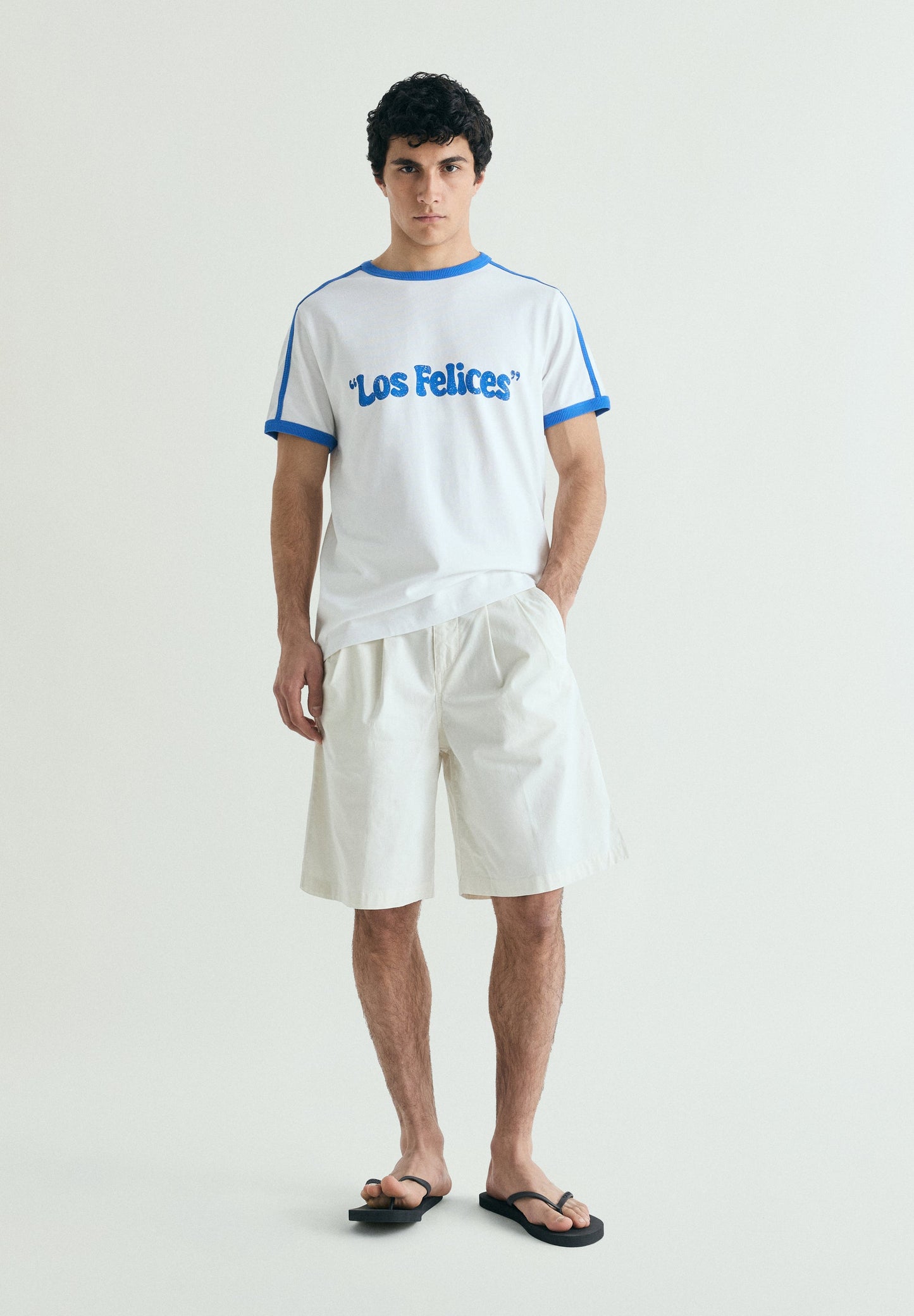 T-SHIRT NERVURAS EM CONTRASTE | LE CHIRINGUITO