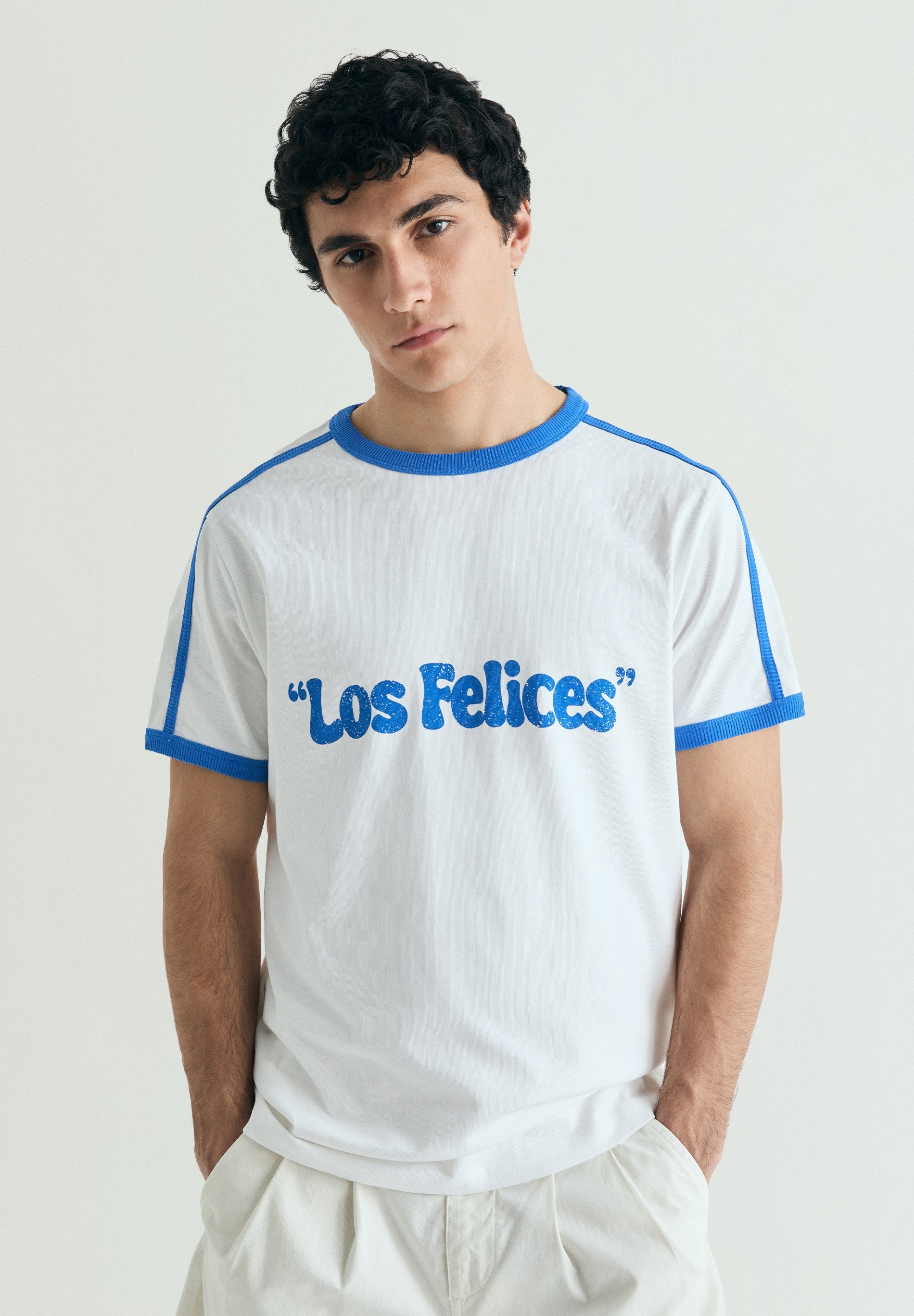 T-SHIRT NERVURAS EM CONTRASTE | LE CHIRINGUITO