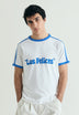 T-SHIRT NERVURAS EM CONTRASTE | LE CHIRINGUITO