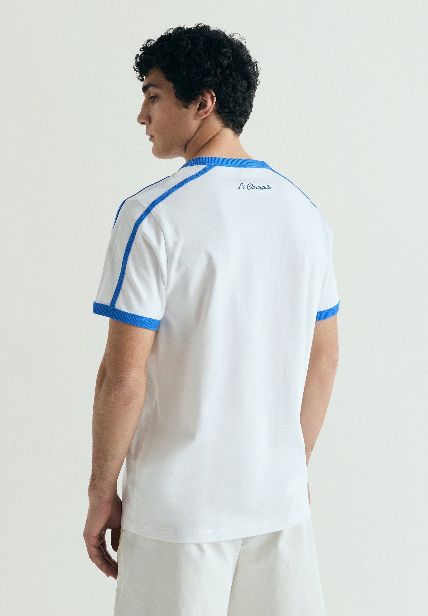 T-SHIRT NERVURAS EM CONTRASTE | LE CHIRINGUITO