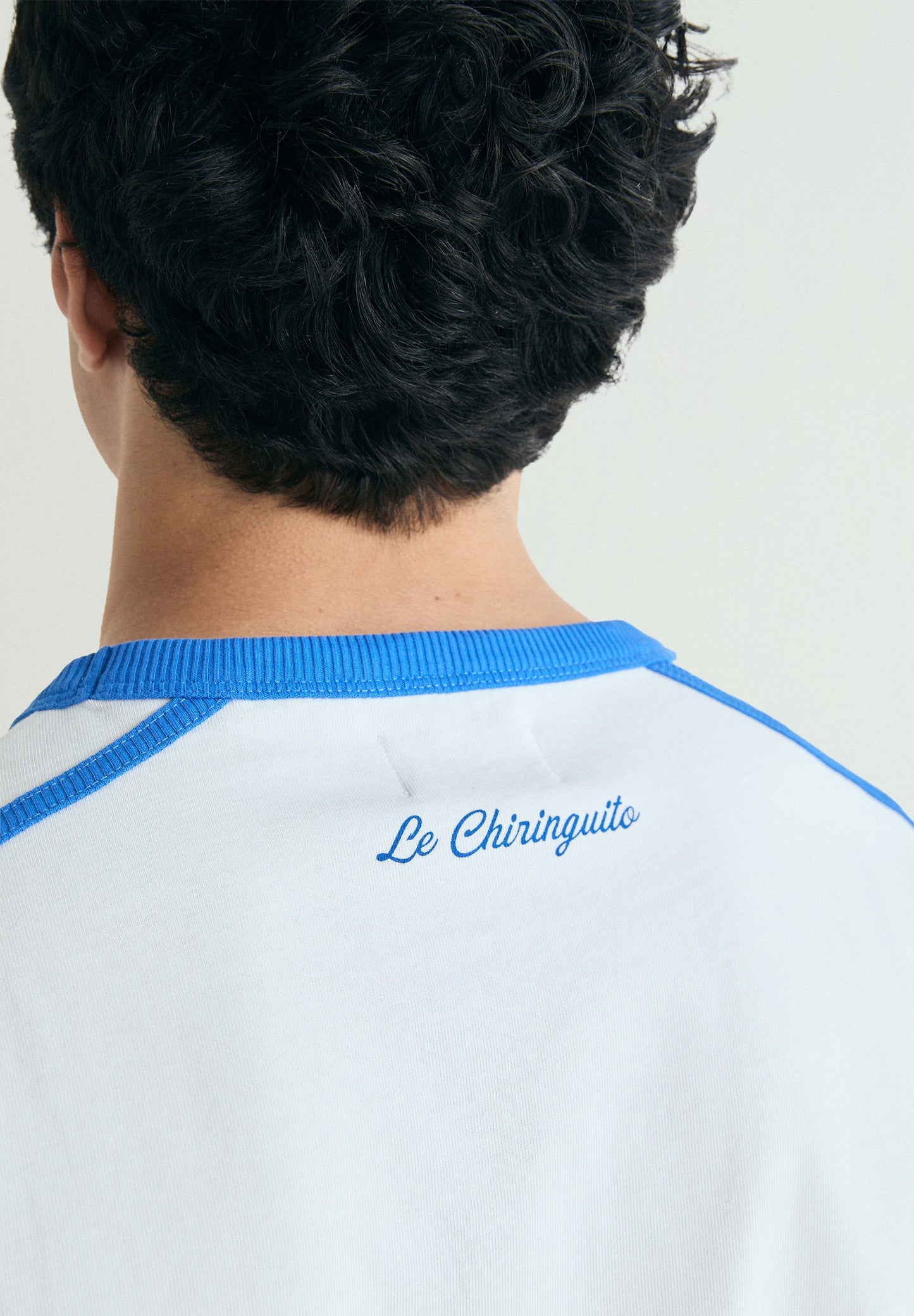 T-SHIRT NERVURAS EM CONTRASTE | LE CHIRINGUITO