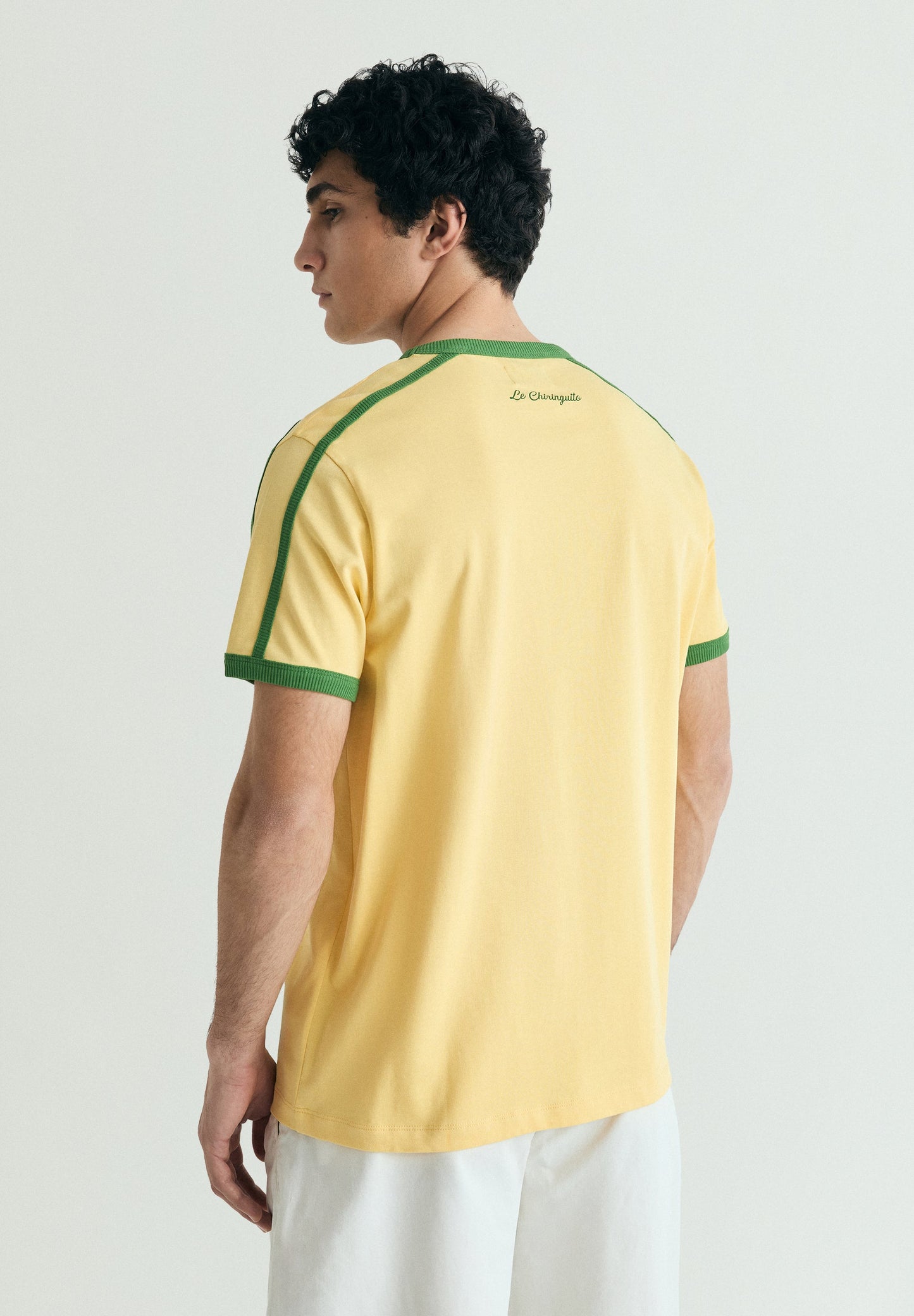 T-SHIRT NERVURAS EM CONTRASTE | LE CHIRINGUITO