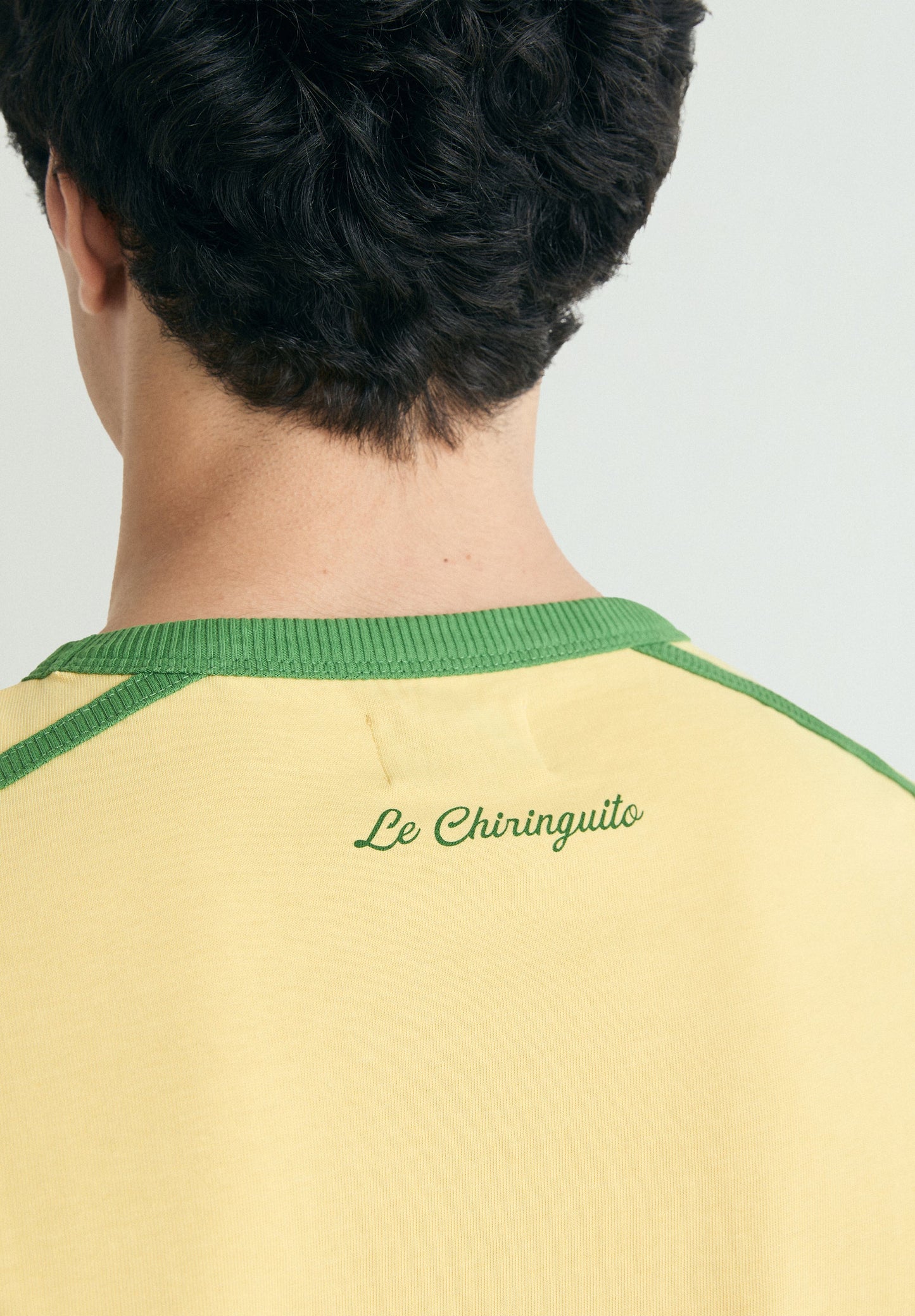 T-SHIRT NERVURAS EM CONTRASTE | LE CHIRINGUITO
