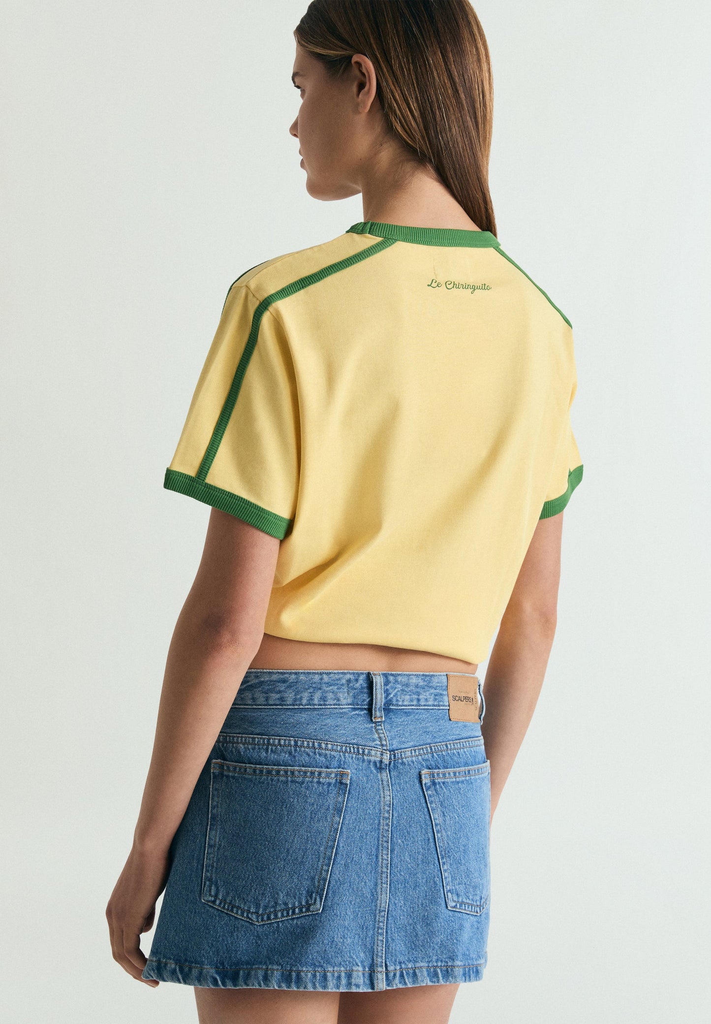 T-SHIRT NERVURAS EM CONTRASTE | LE CHIRINGUITO