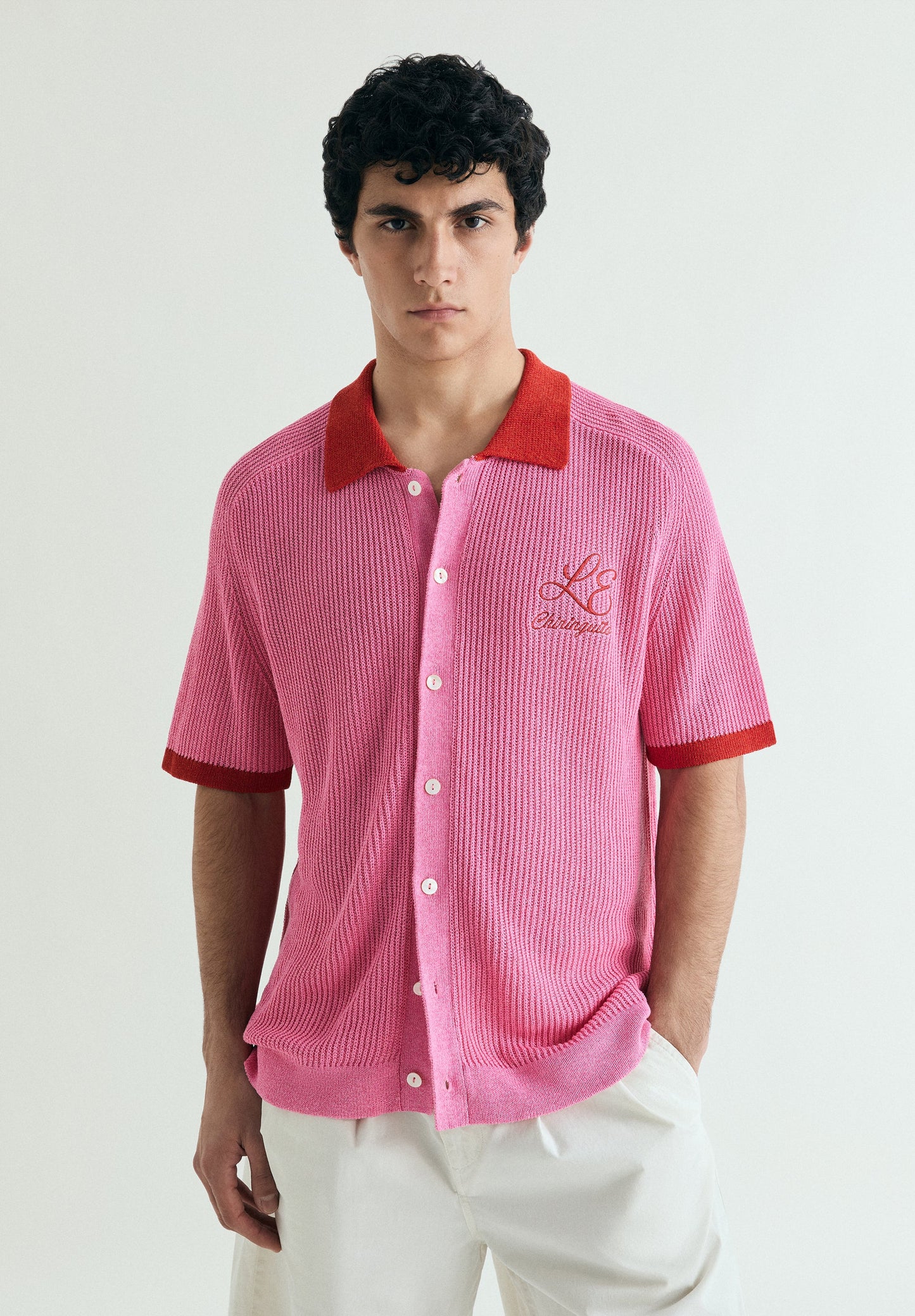 CARDIGAN BORDADO EM CONTRASTE | LE CHIRINGUITO