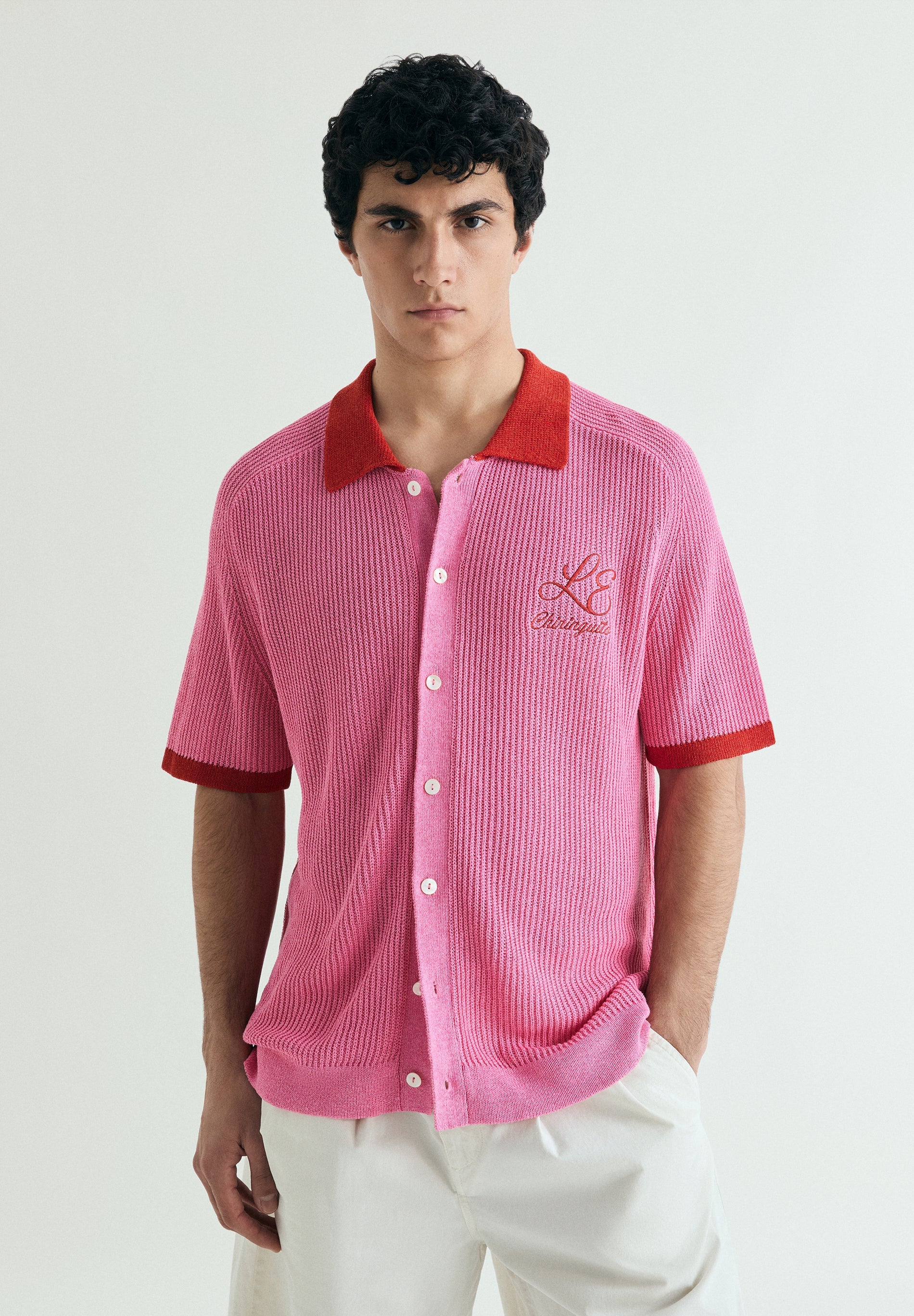 CARDIGAN BORDADO EM CONTRASTE | LE CHIRINGUITO