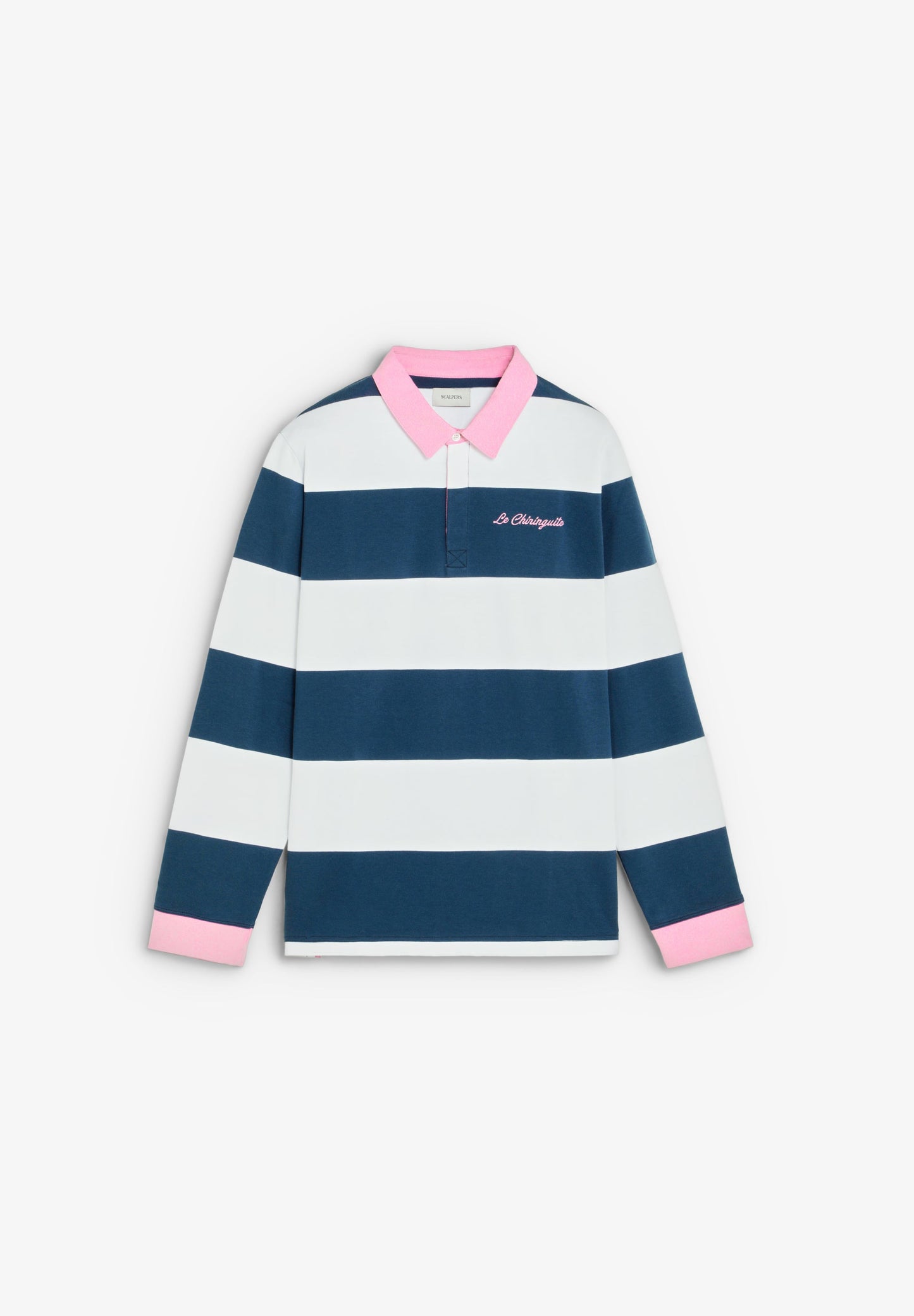 SWEATSHIRT CAMISA POLO EM CONTRASTE | LE CHIRINGUITO