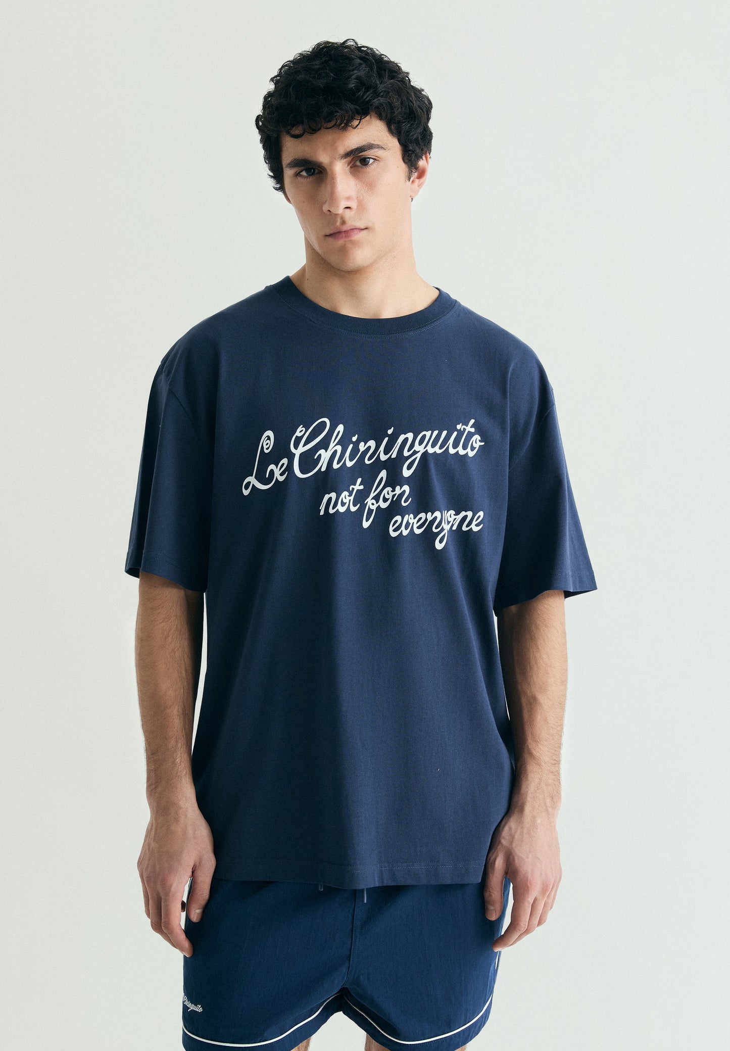 T-SHIRT COM PADRÃO EM CONTRASTE | LE CHIRINGUITO