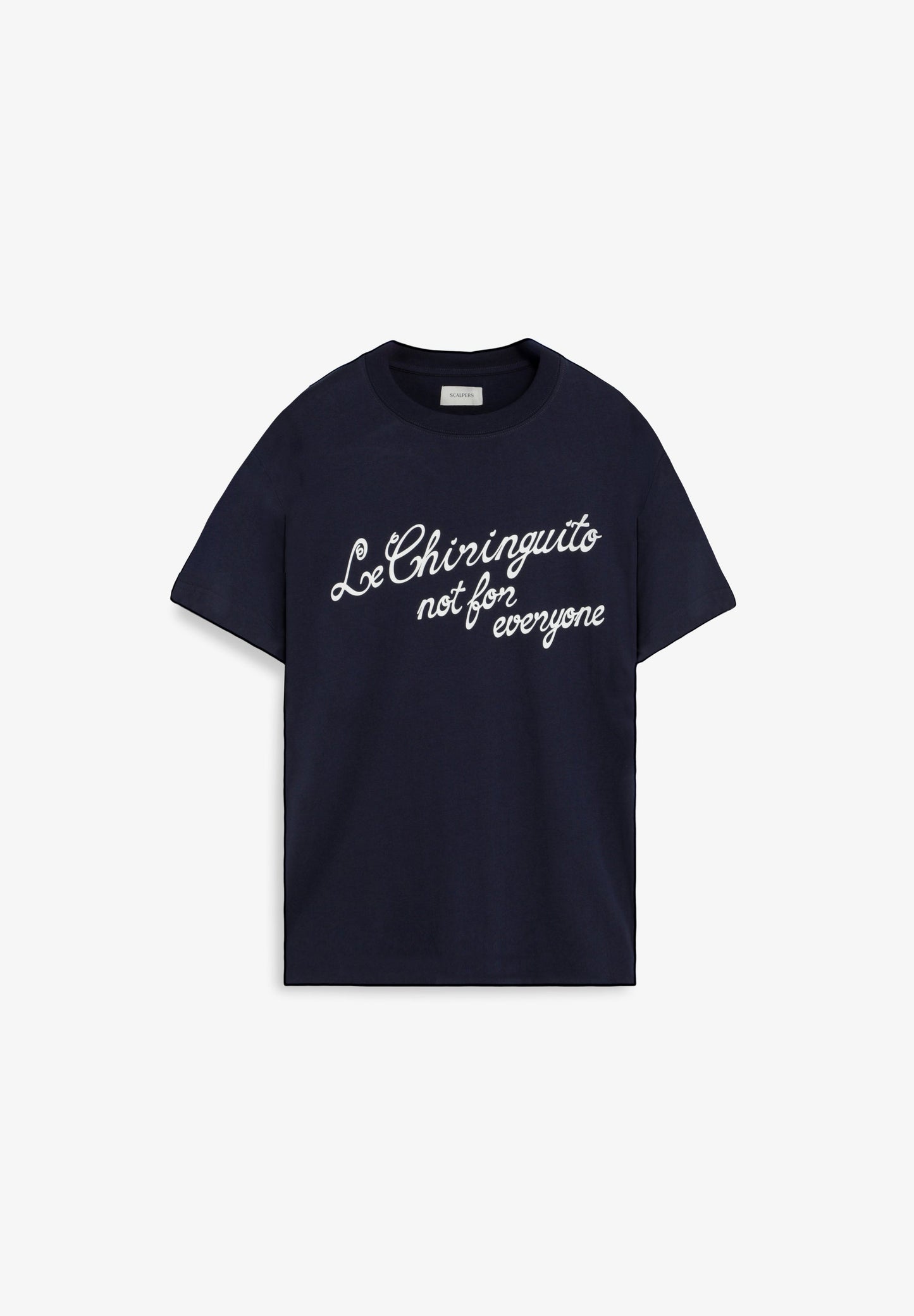 T-SHIRT COM PADRÃO EM CONTRASTE | LE CHIRINGUITO