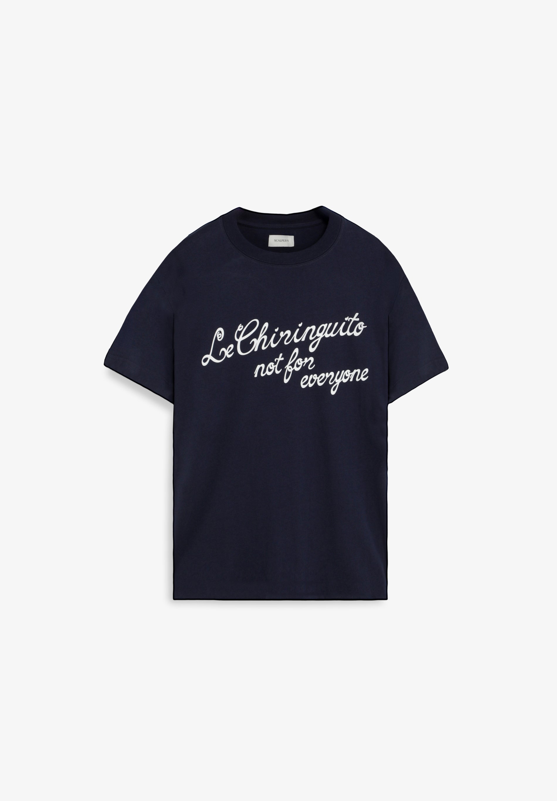 T-SHIRT COM PADRÃO EM CONTRASTE | LE CHIRINGUITO