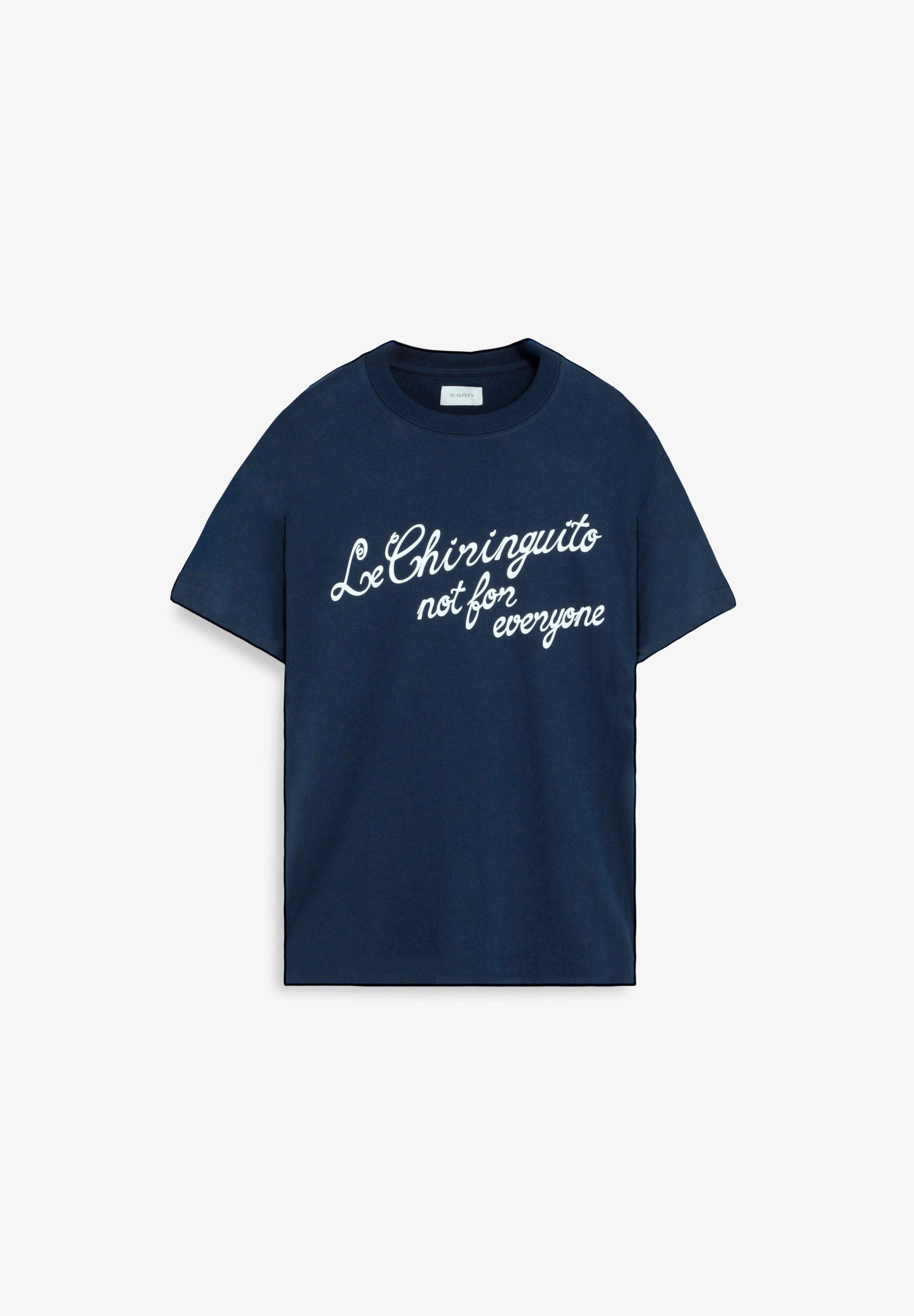 T-SHIRT COM PADRÃO EM CONTRASTE | LE CHIRINGUITO