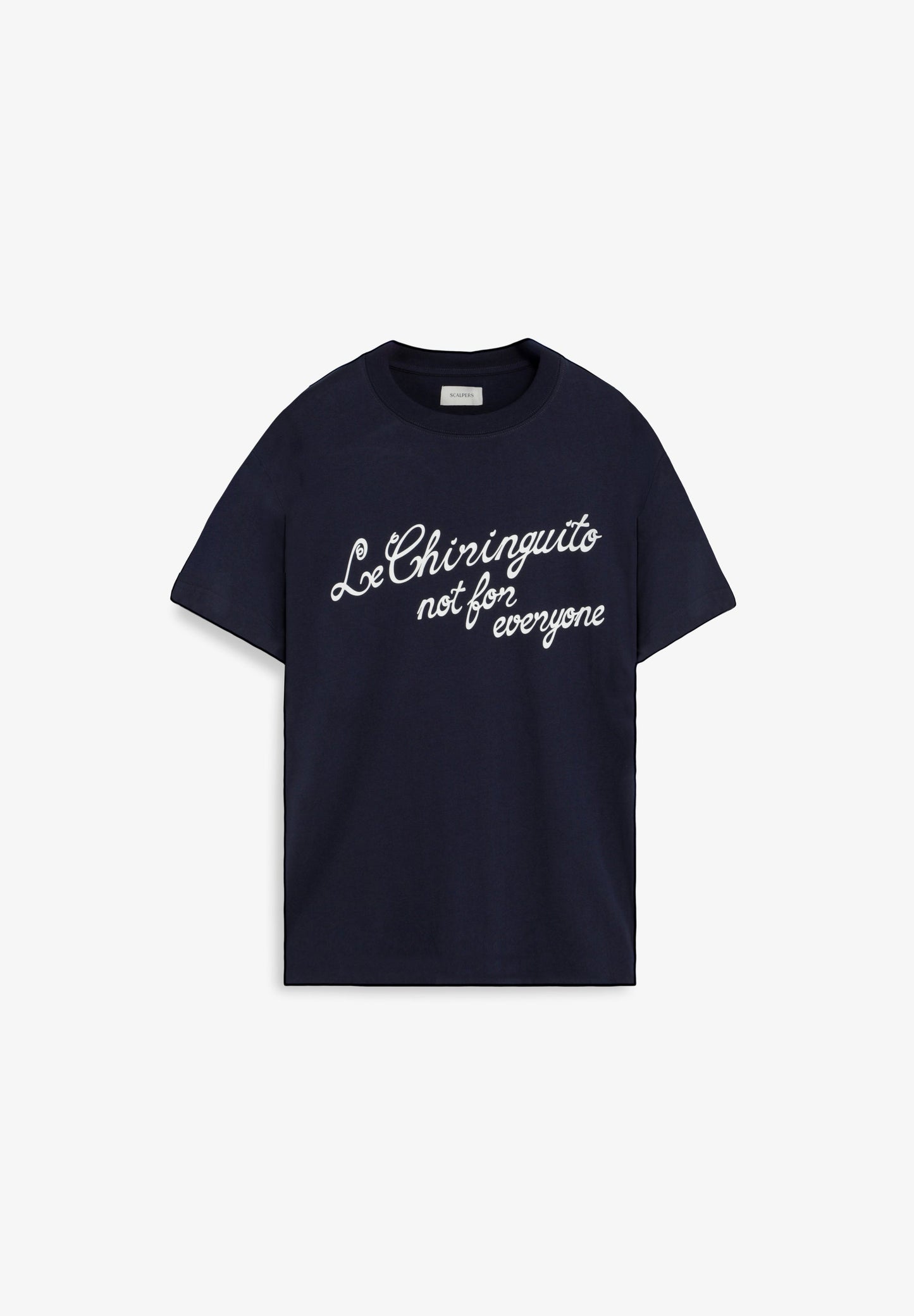 T-SHIRT COM PADRÃO EM CONTRASTE | LE CHIRINGUITO
