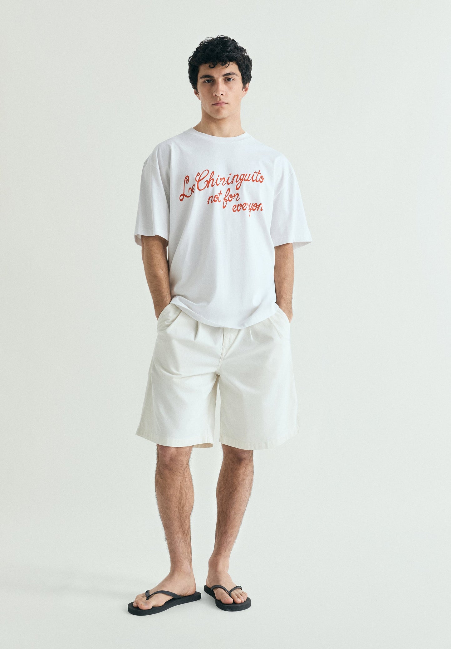 T-SHIRT COM PADRÃO EM CONTRASTE | LE CHIRINGUITO
